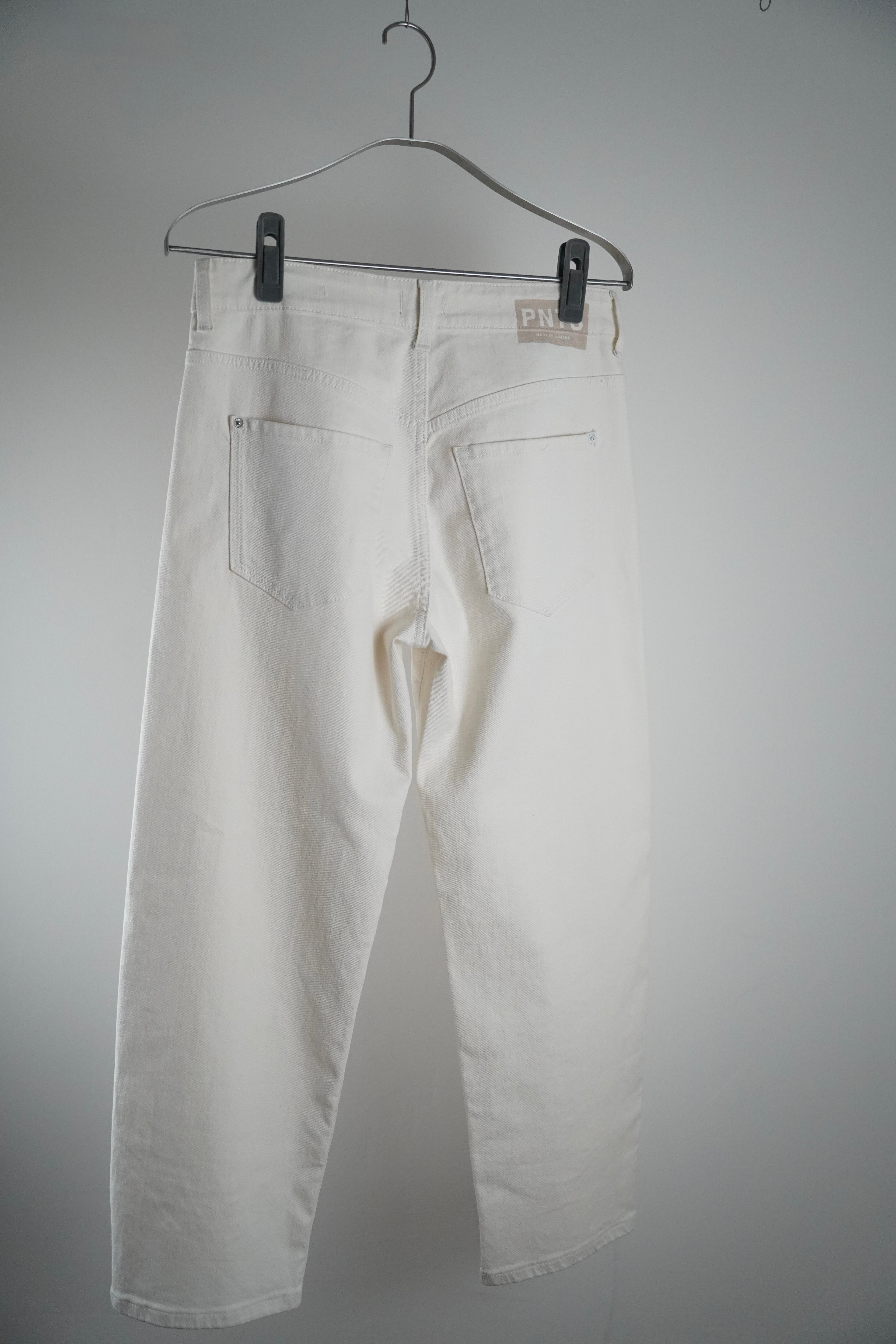 PNTS Jeans weiß 05-THE 0 SHAPE | Gr. 27/32