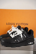 LV Trainer Sneaker | LOUIS VUITTON | schwarz| Gr. 4 38-38,5