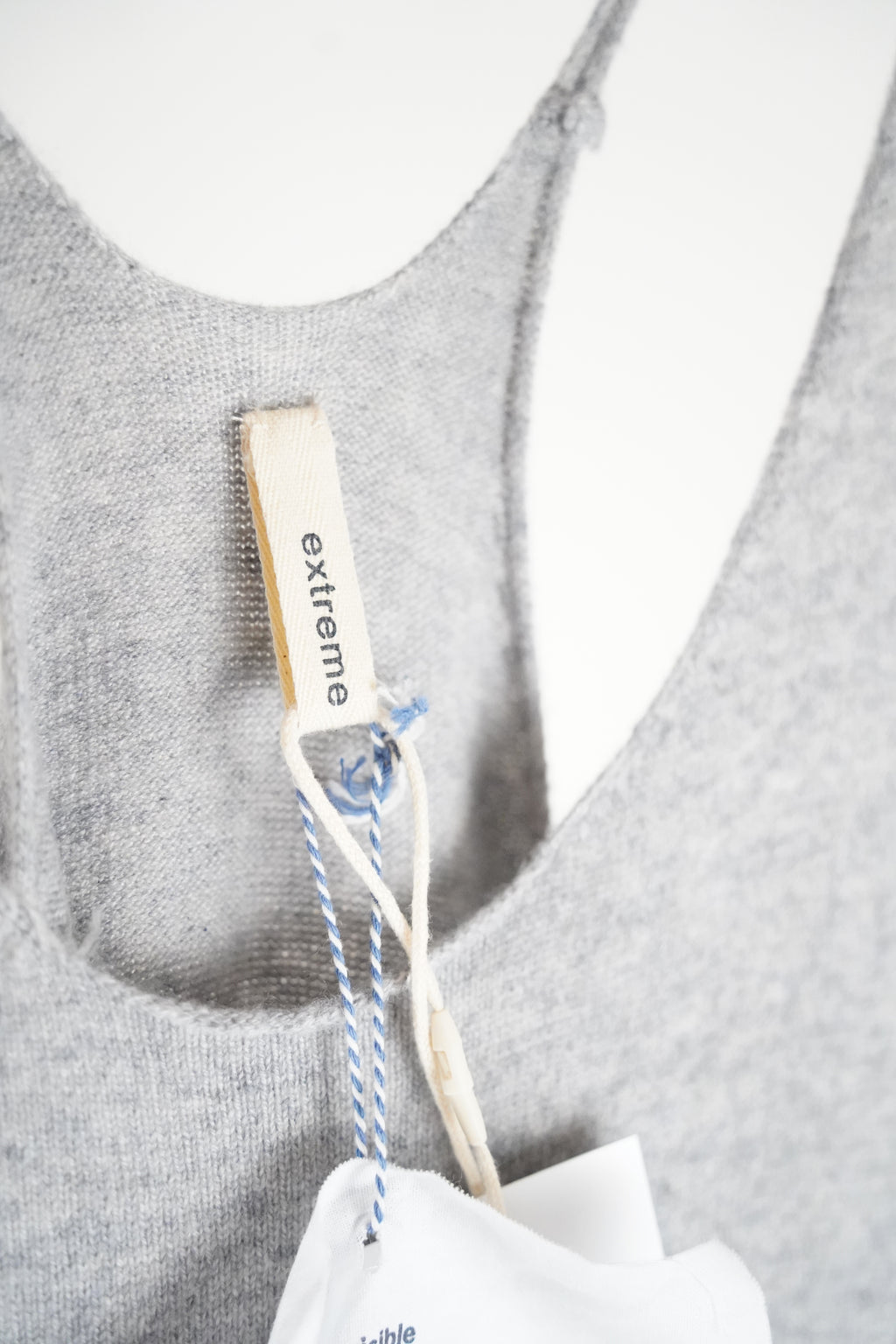 EXTREME CASHMERE Kleid grau | Gr. M