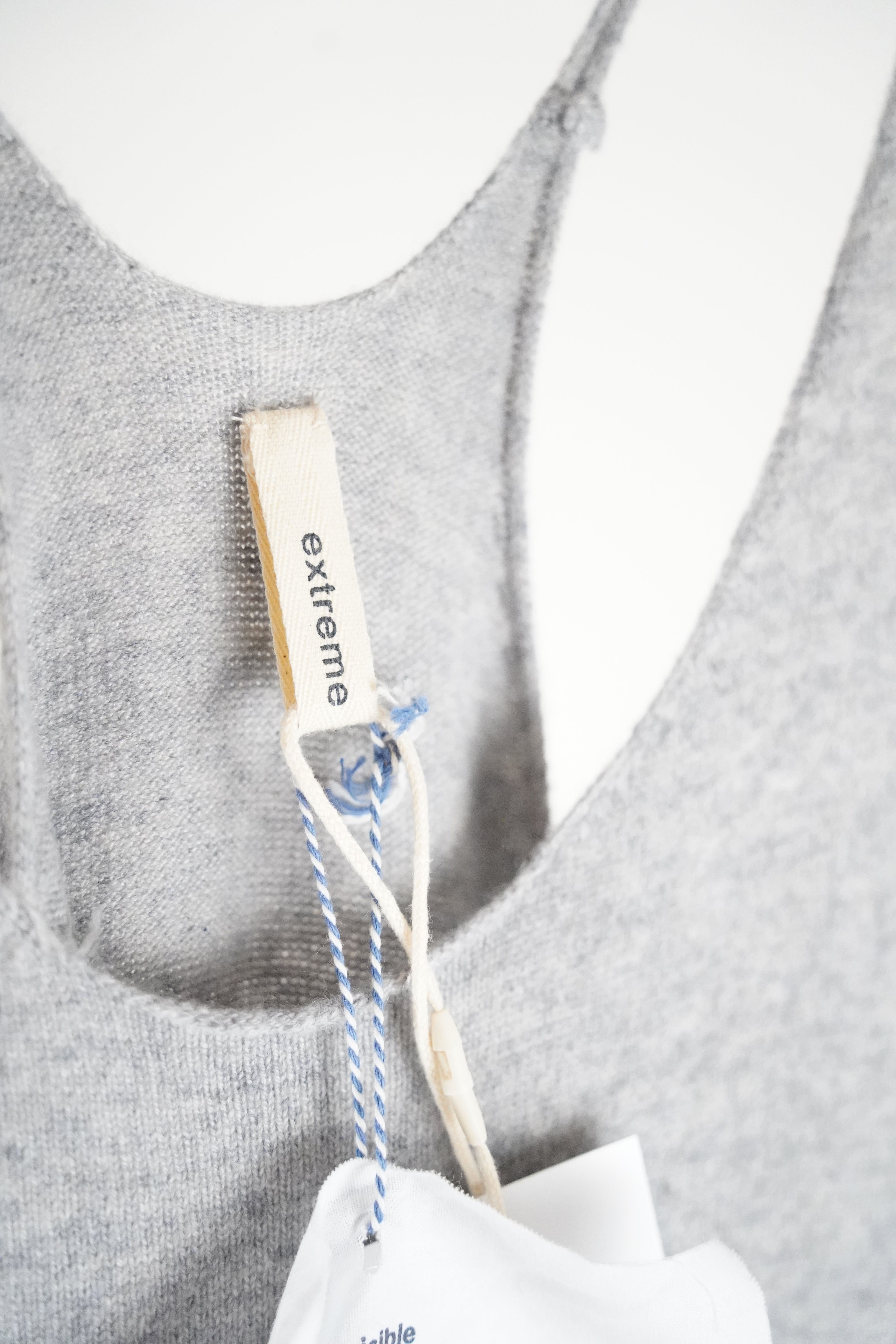 EXTREME CASHMERE Kleid grau | Gr. M