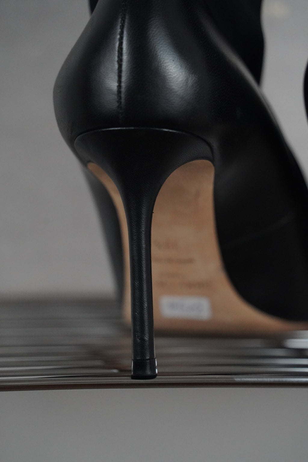 JIMMY CHOO Brandon 85 Stiefeletten schwarz | Gr. 39 1/2