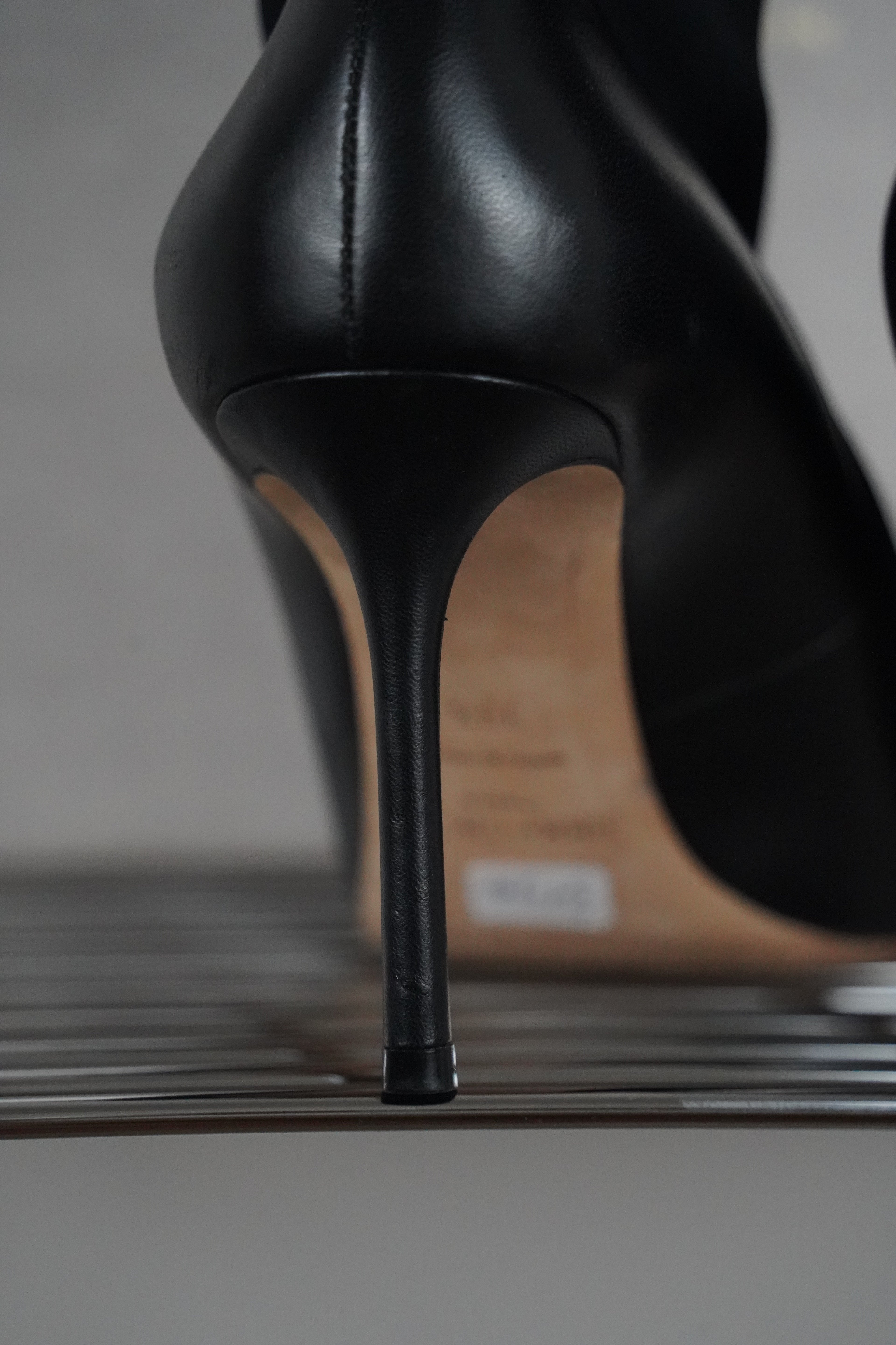 JIMMY CHOO Brandon 85 Stiefeletten schwarz | Gr. 39 1/2