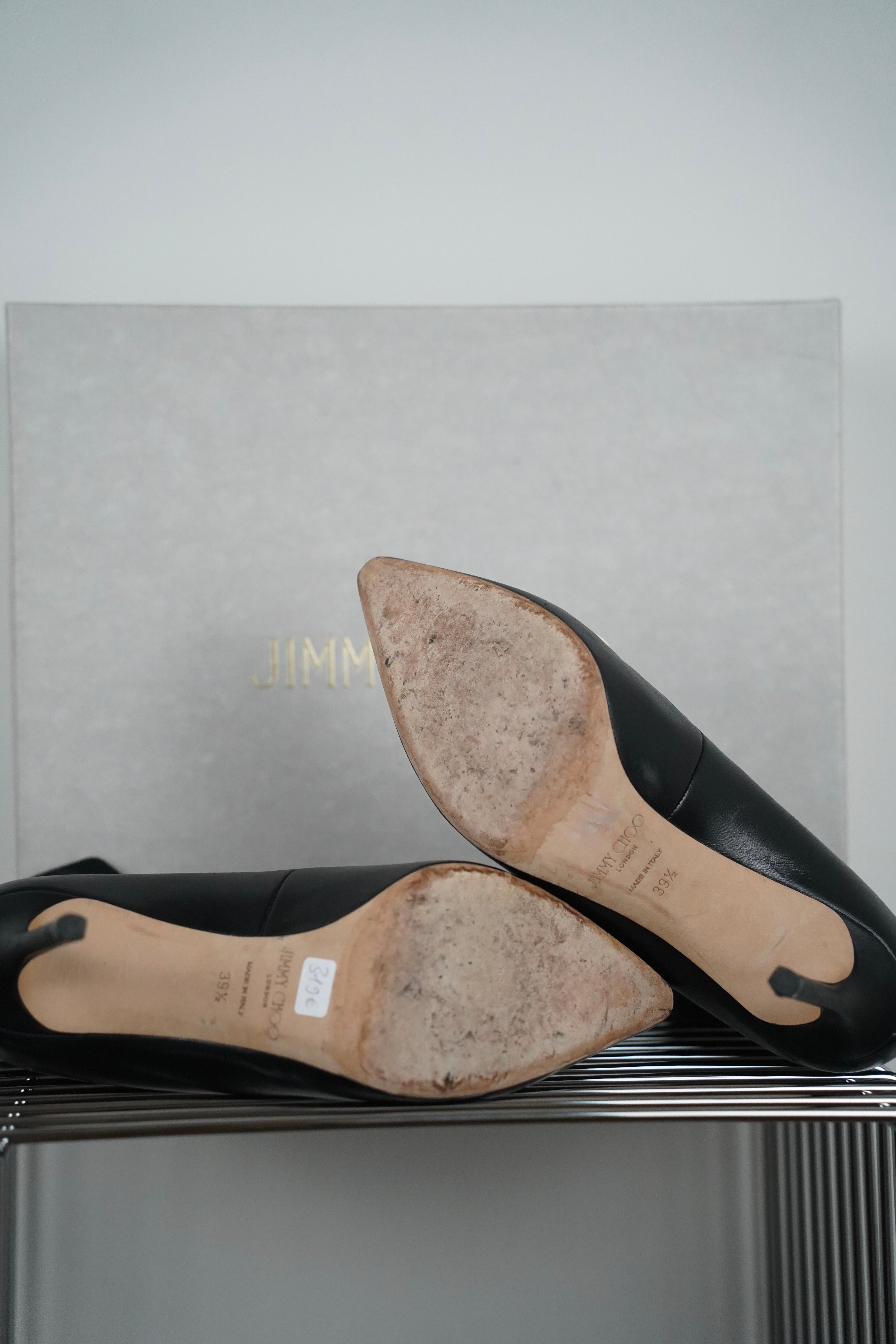 JIMMY CHOO Brandon 85 Stiefeletten schwarz | Gr. 39 1/2