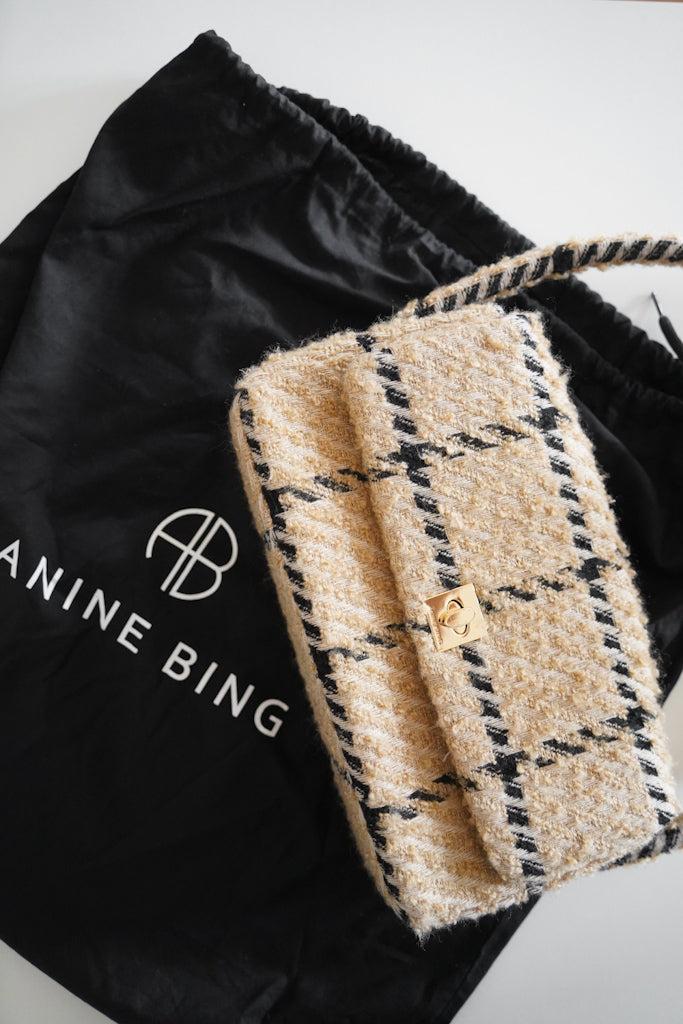 ANINE BING Tweed Bag