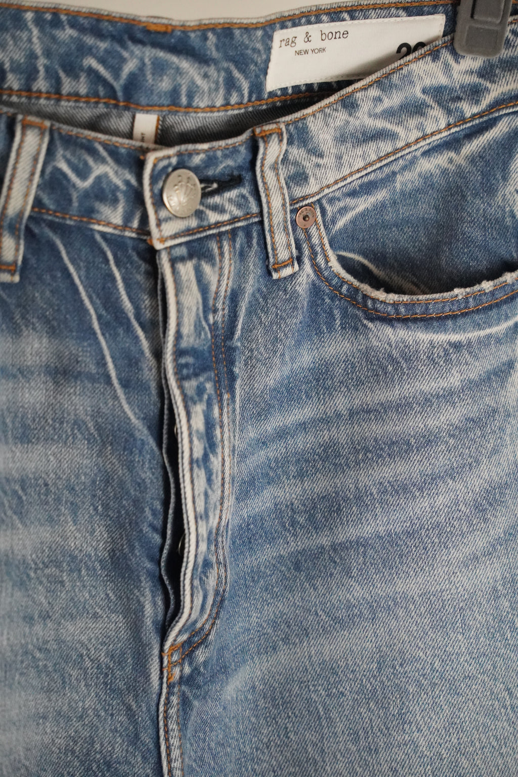 RAG & BONE Alex High-Rise Straight Jeans | Gr. 29