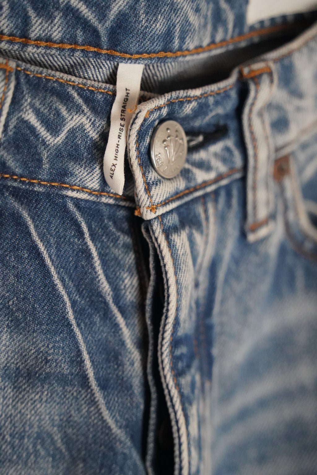 RAG & BONE Alex High-Rise Straight Jeans | Gr. 29