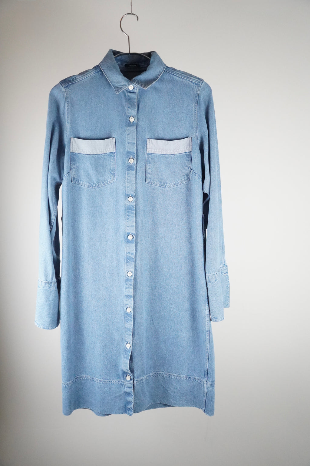 DENHAM Hemdblusenkleid | Gr. S