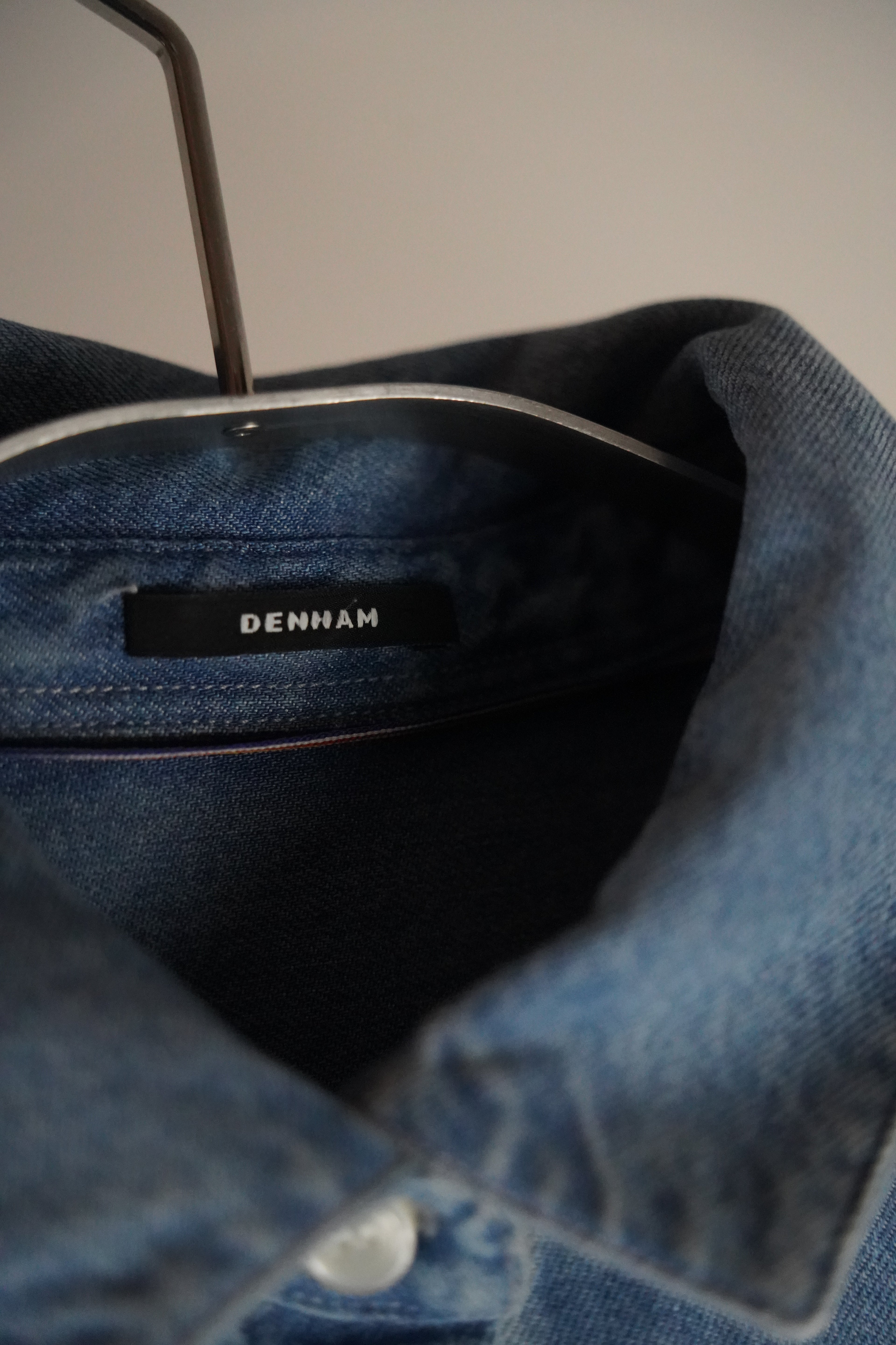 DENHAM Hemdblusenkleid | Gr. S