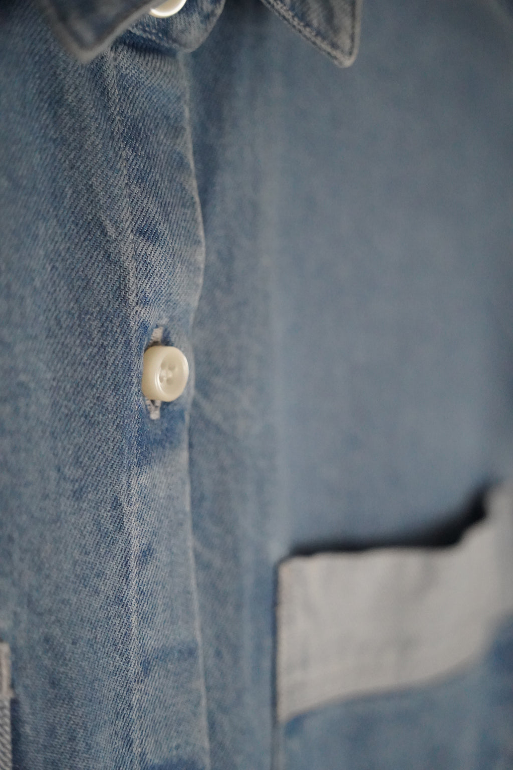DENHAM Hemdblusenkleid | Gr. S