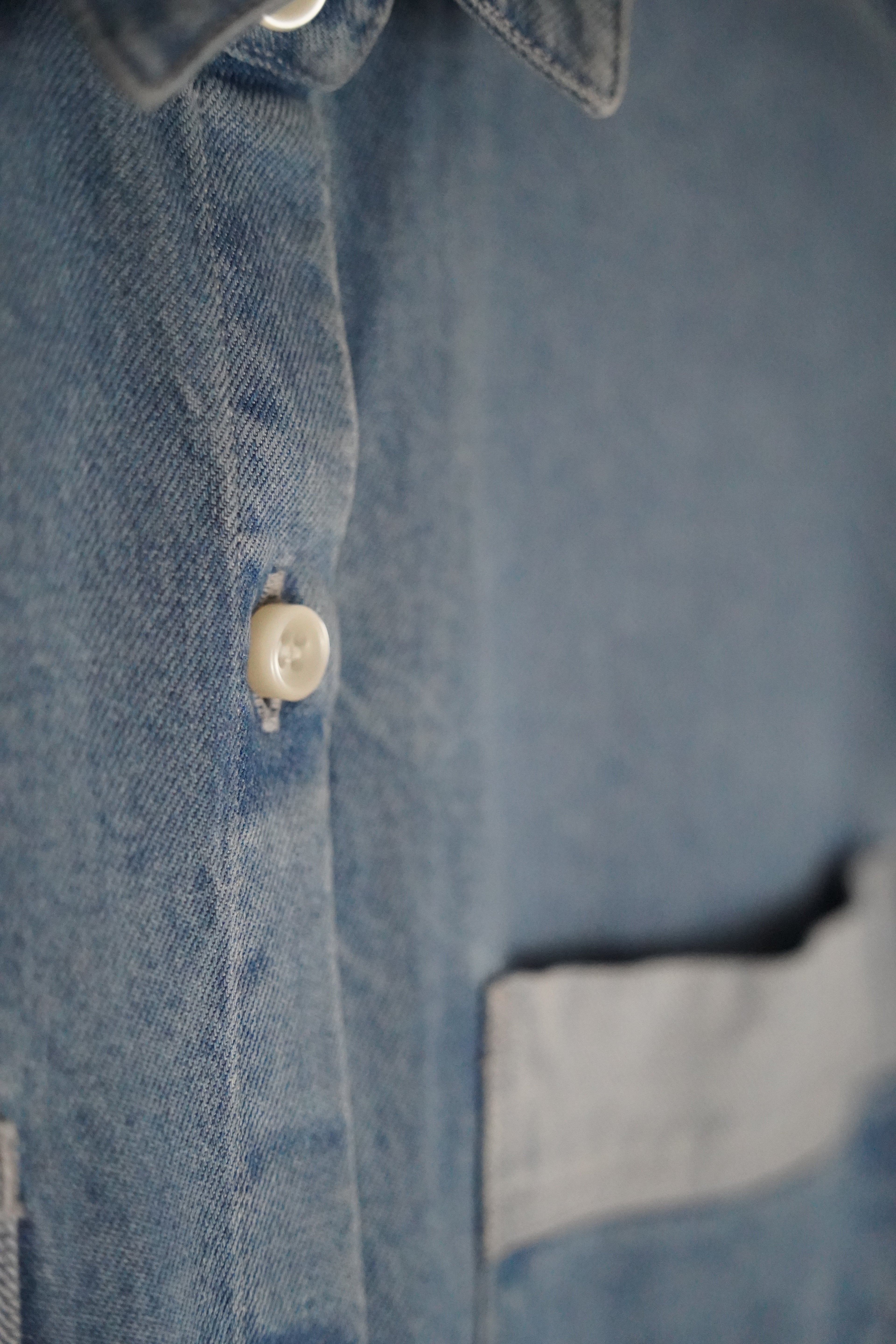 DENHAM Hemdblusenkleid | Gr. S