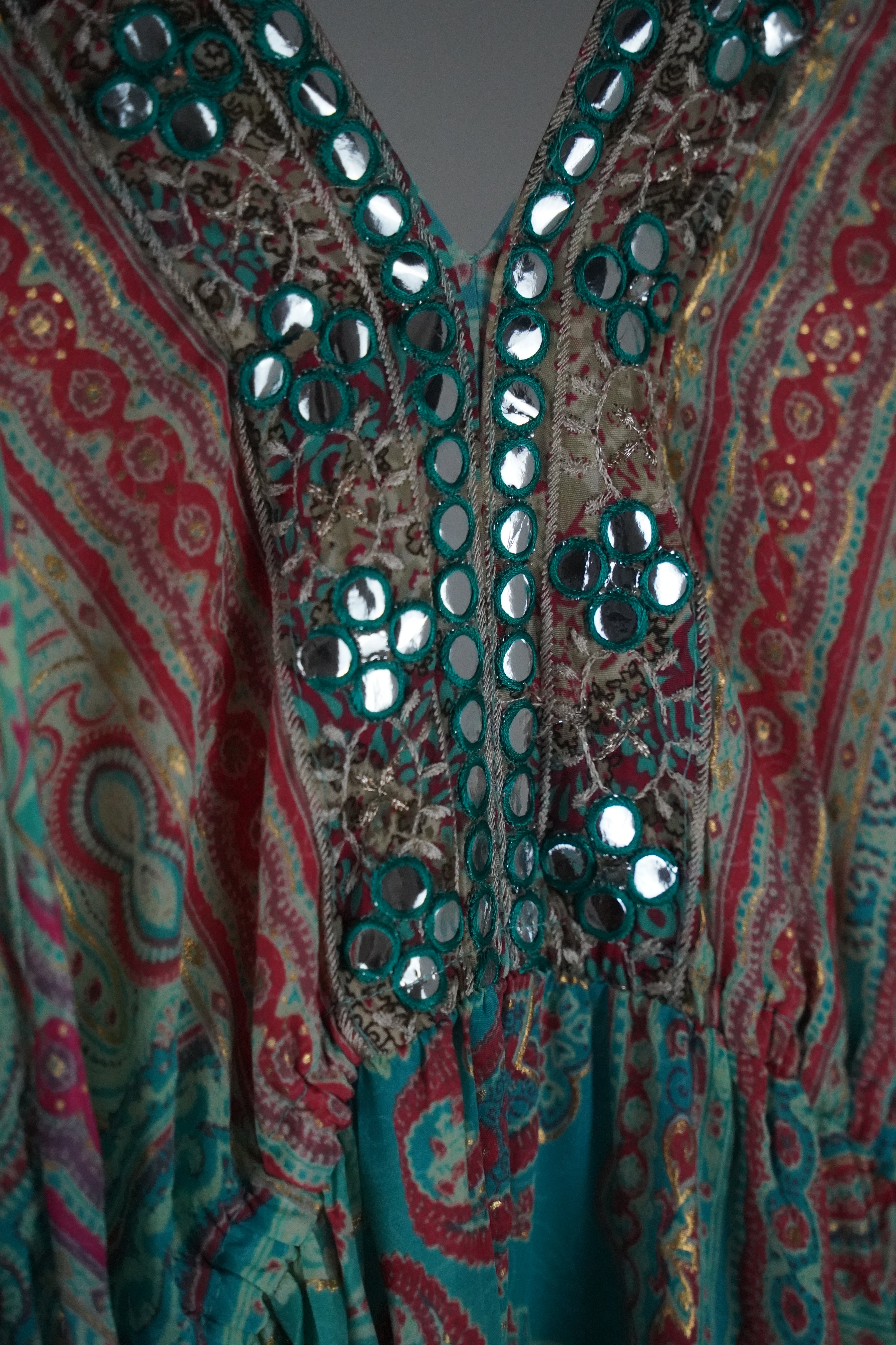 BIGG BULL Boho Maxikleid