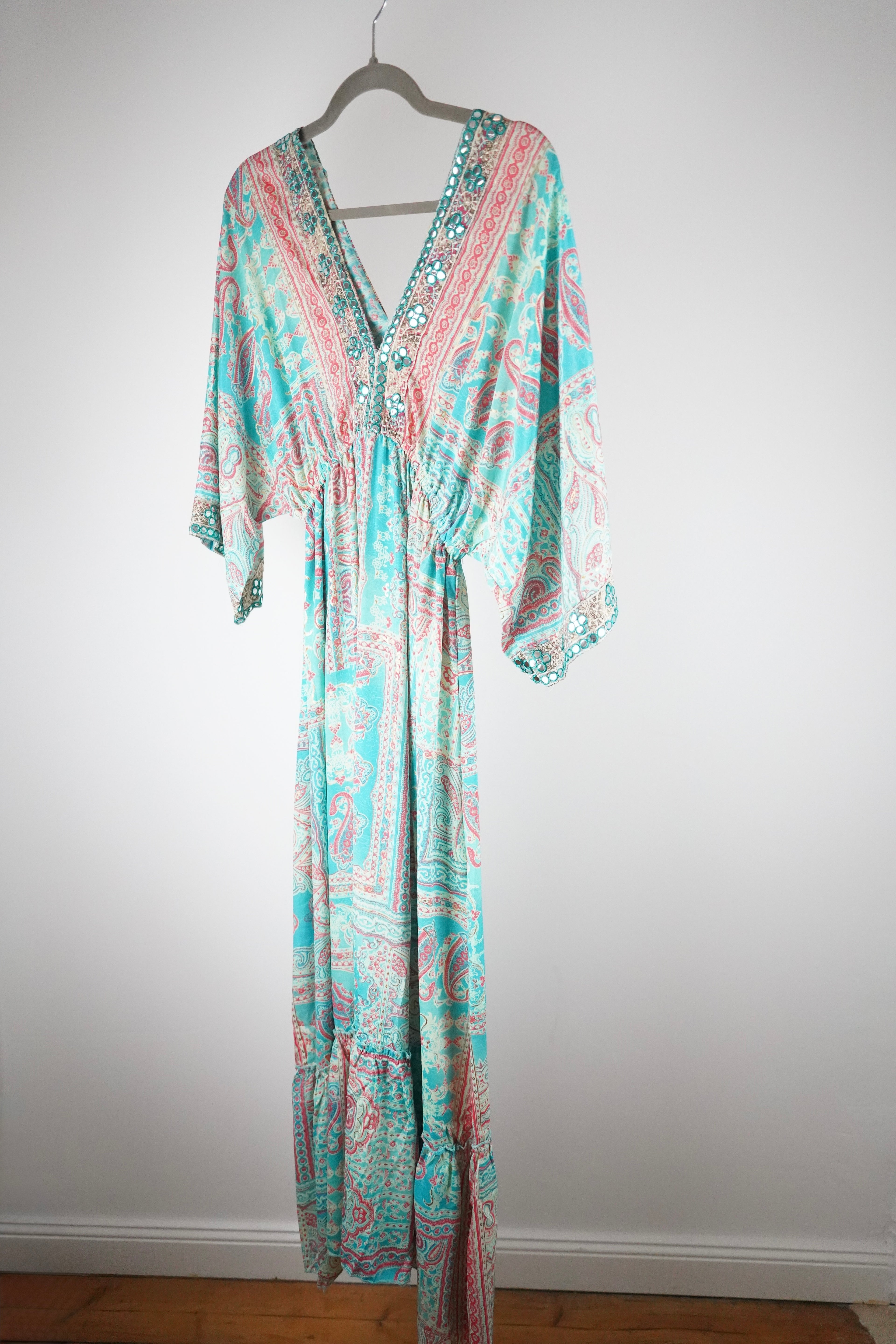 BIGG BULL Boho Maxikleid