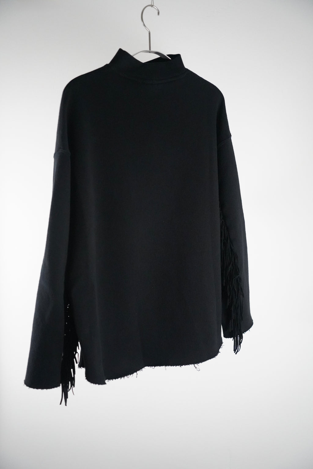 10Days Pullover mit Fransen an Ärmeln | Gr. S