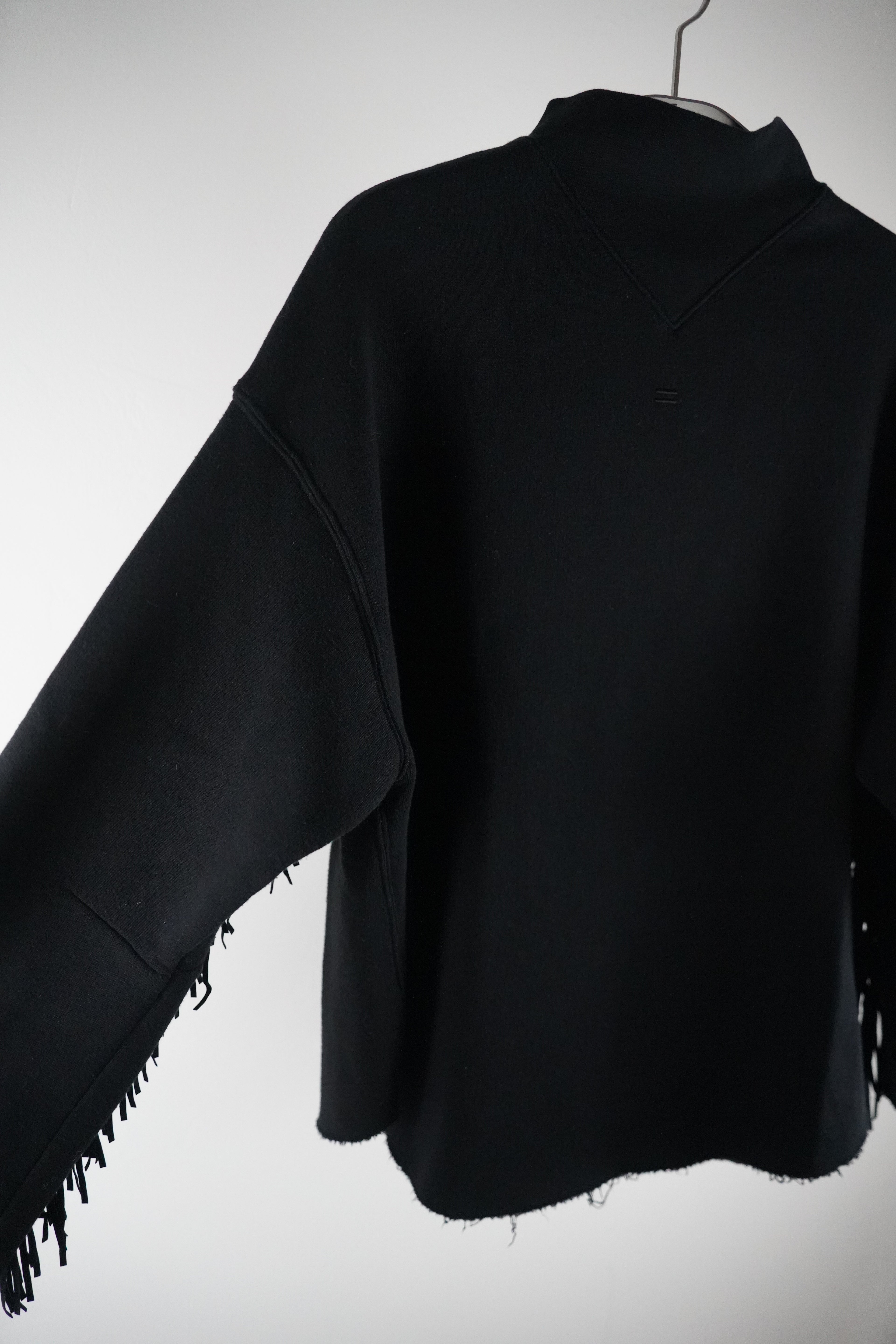 10Days Pullover mit Fransen an Ärmeln | Gr. S