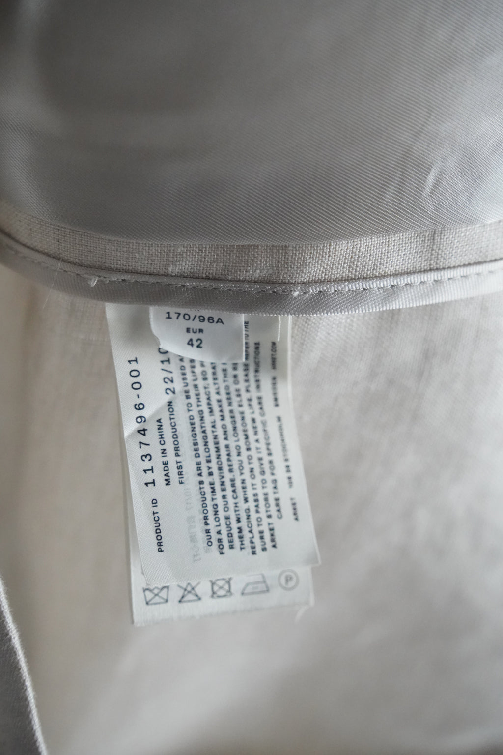 ARKET Leinenblazer | Gr. 42