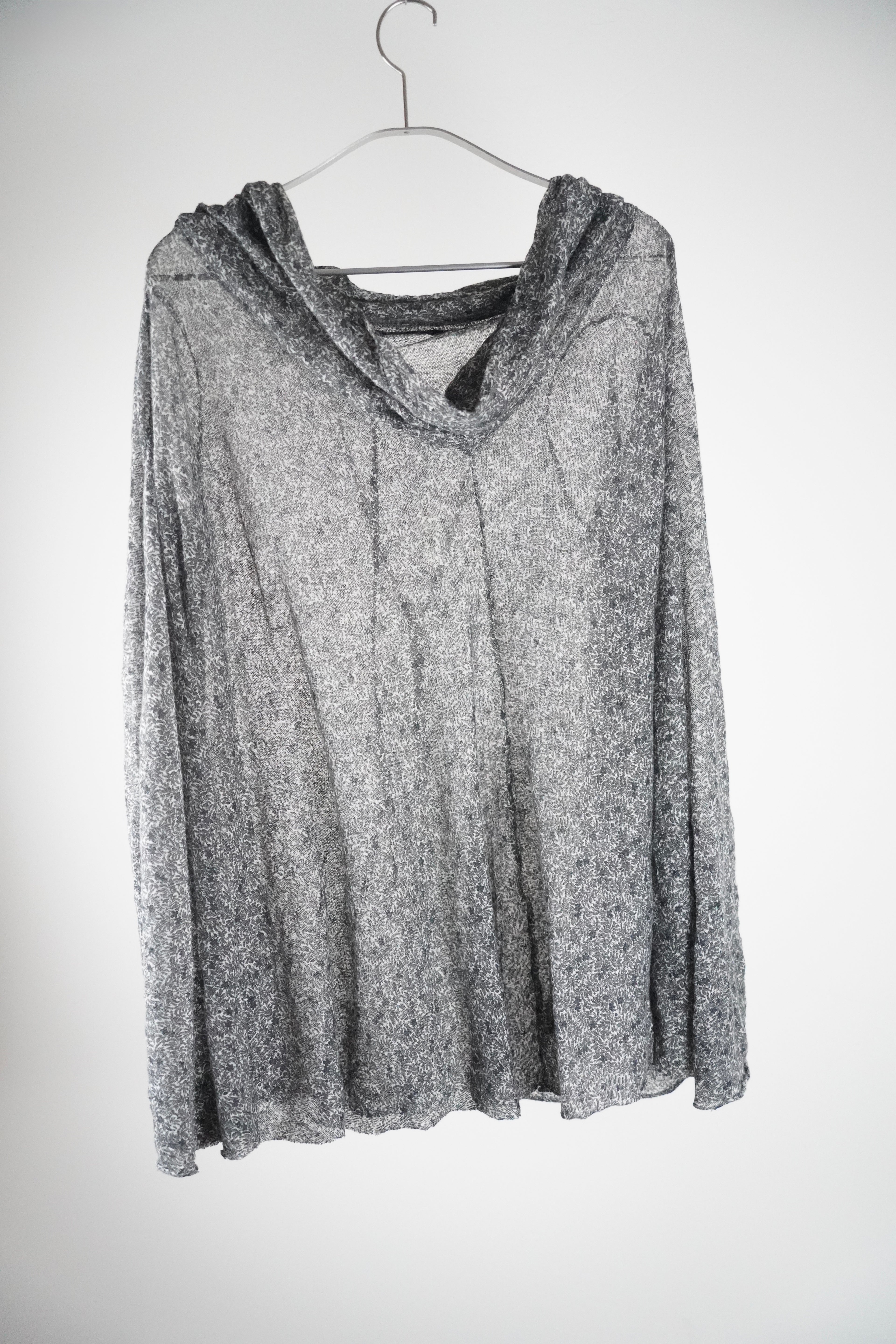 TWINSETLongsleeve mit Wasserfallkragen | Gr. M/L (Etikett fehlt)