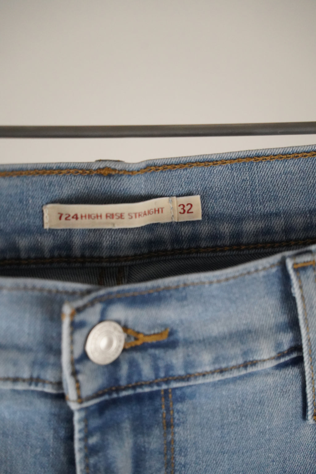 LEVI'S 724 Jeans High Rise Straight | W 32/ L34