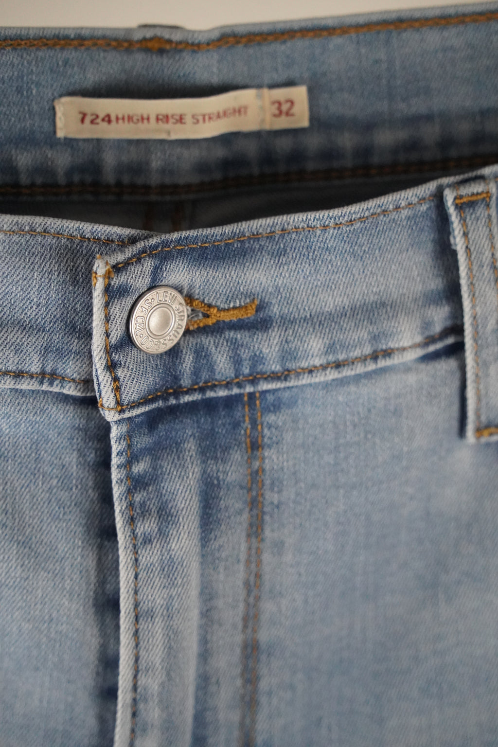 LEVI'S 724 Jeans High Rise Straight | W 32/ L34