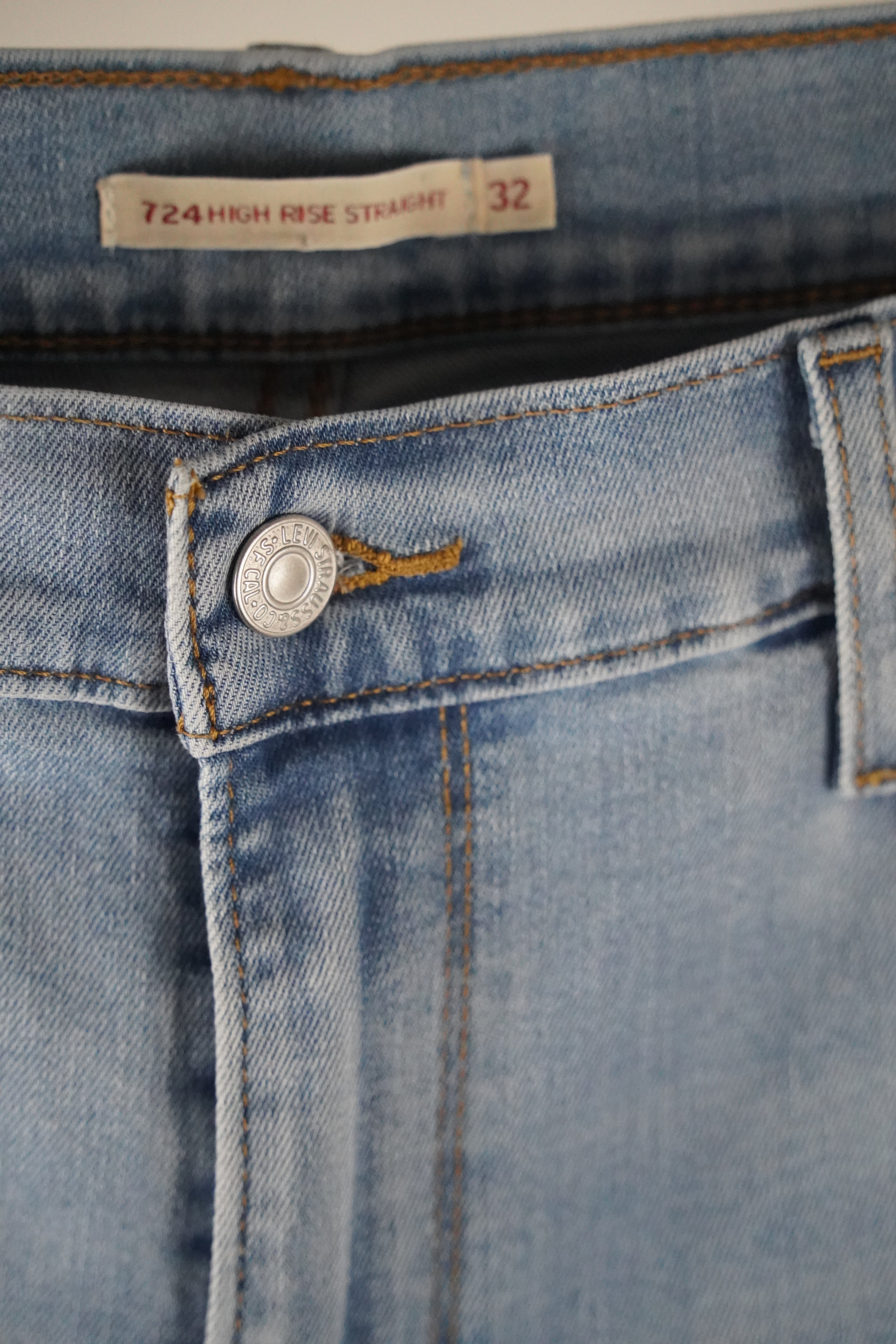 LEVI'S 724 Jeans High Rise Straight | W 32/ L34