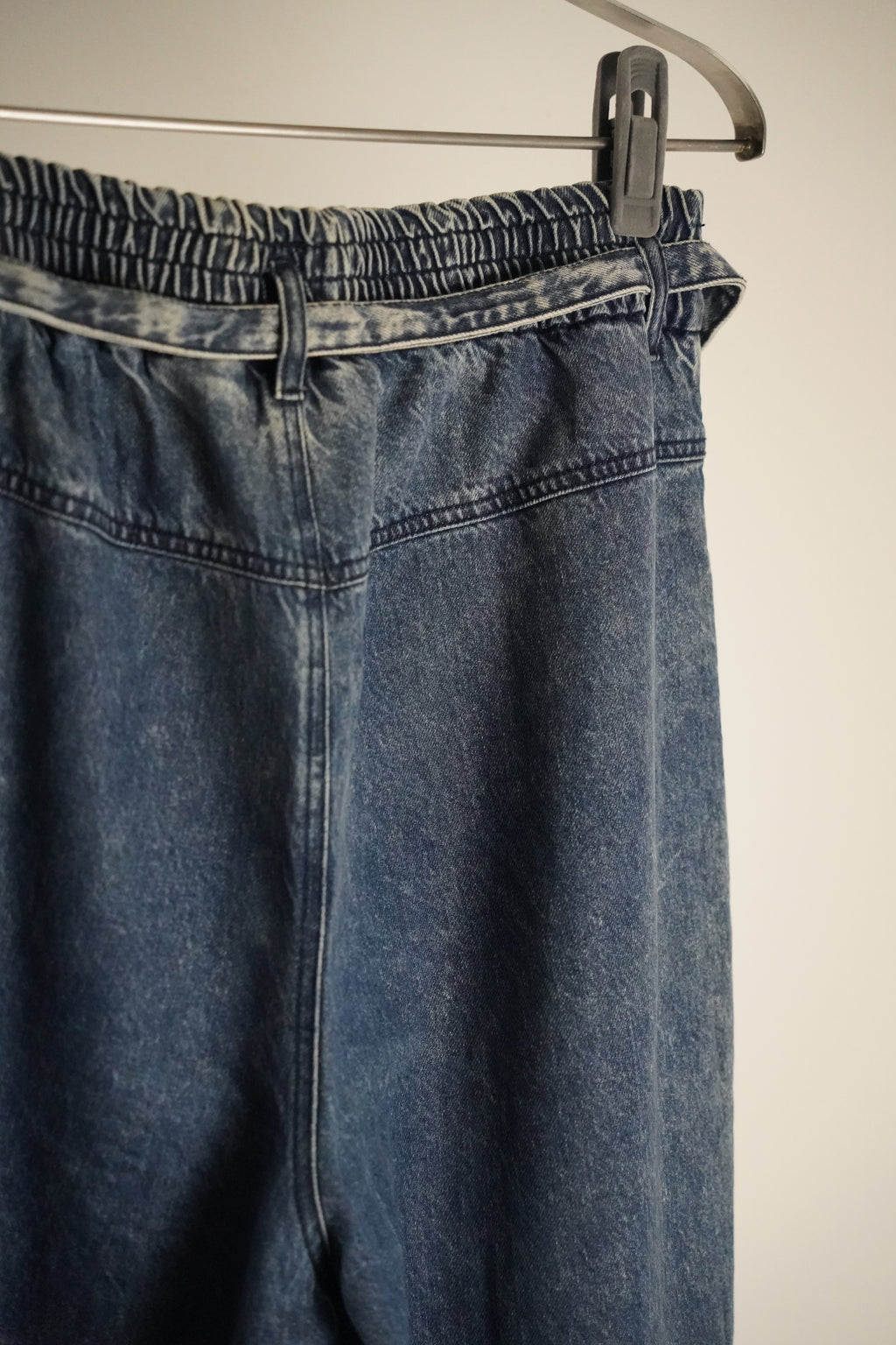 10Days Paperbag Wide-Leg Jeans mit Bindegürtel | Gr. M