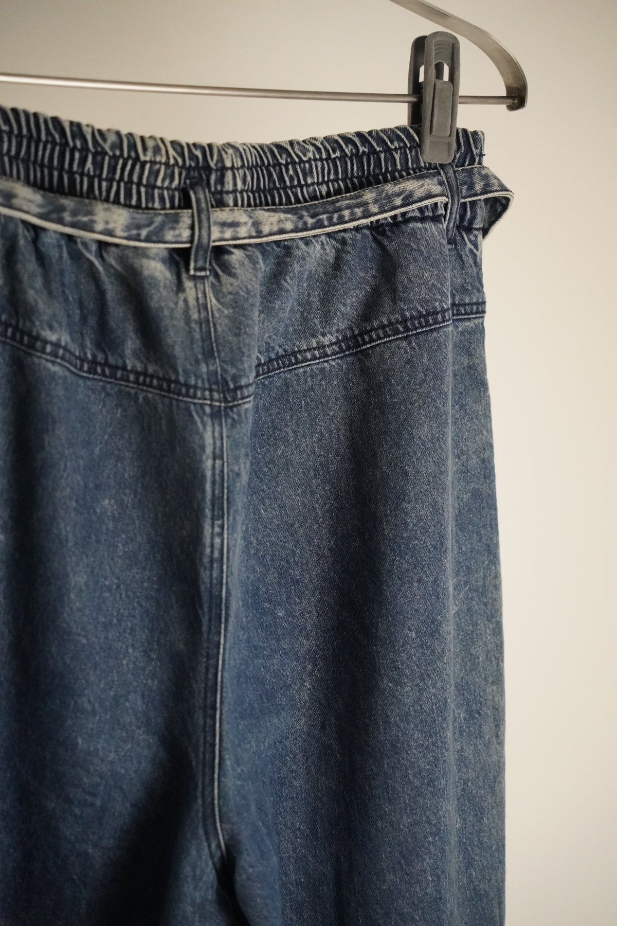 10Days Paperbag Wide-Leg Jeans mit Bindegürtel | Gr. M