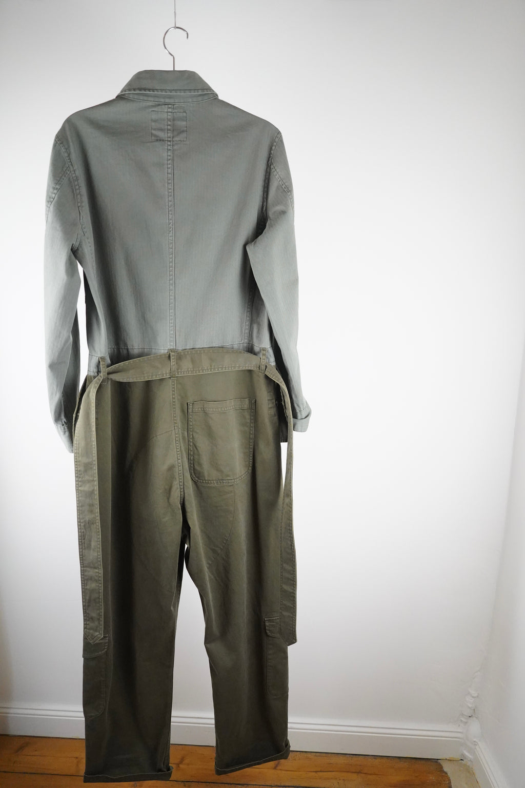 CLOSED x Nigel Cabourn Worker- Overall Jumpsuit Khaki Oliv Gr. M