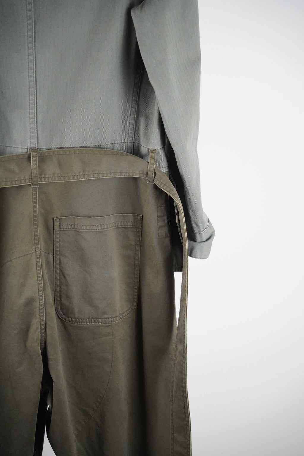CLOSED x Nigel Cabourn Worker- Overall Jumpsuit Khaki Oliv Gr. M