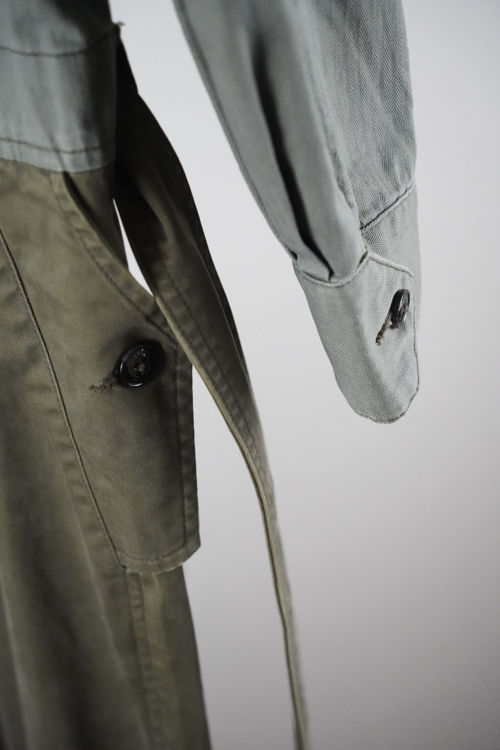 CLOSED x Nigel Cabourn Worker- Overall Jumpsuit Khaki Oliv Gr. M