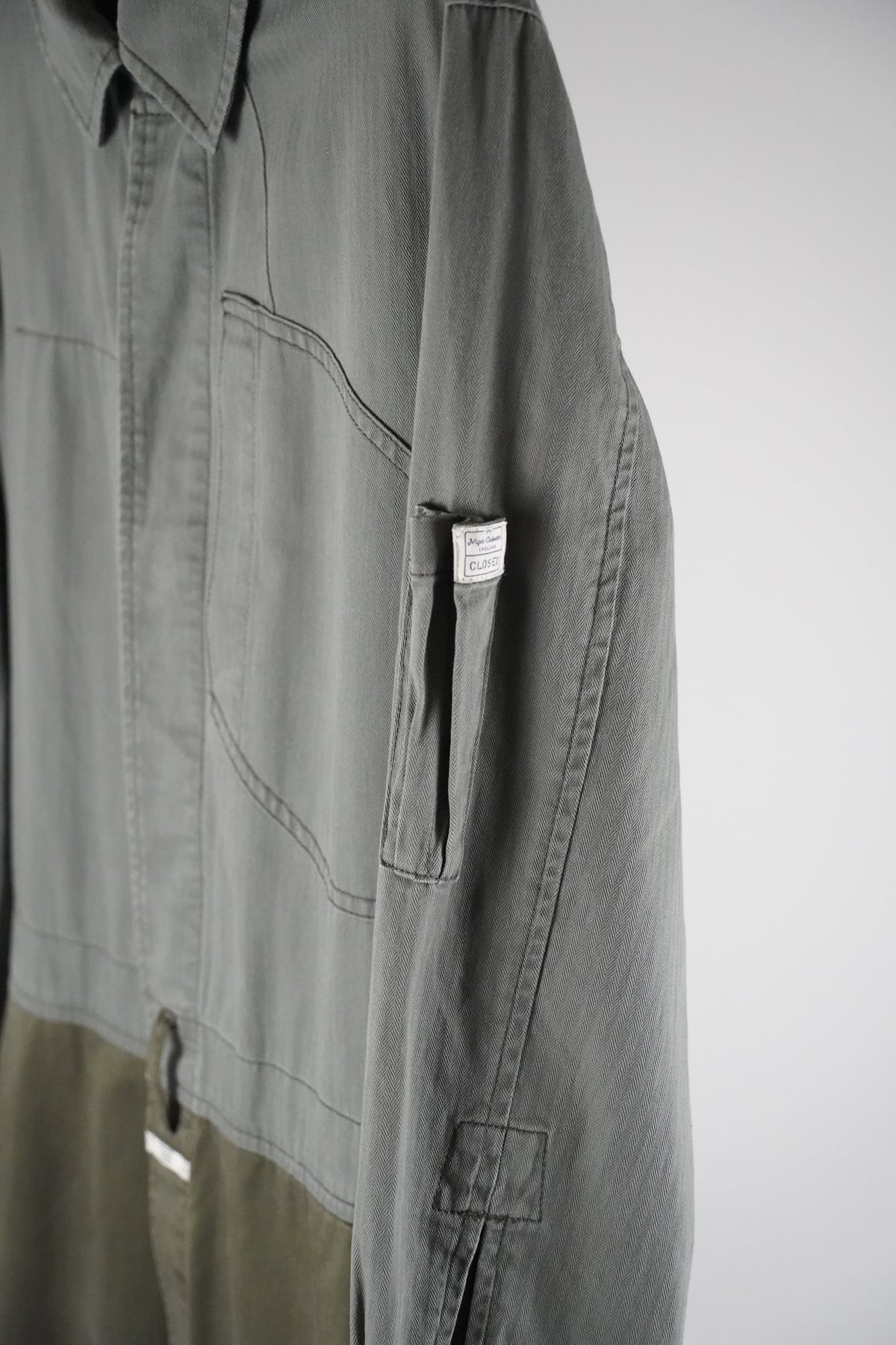 CLOSED x Nigel Cabourn Worker- Overall Jumpsuit Khaki Oliv Gr. M