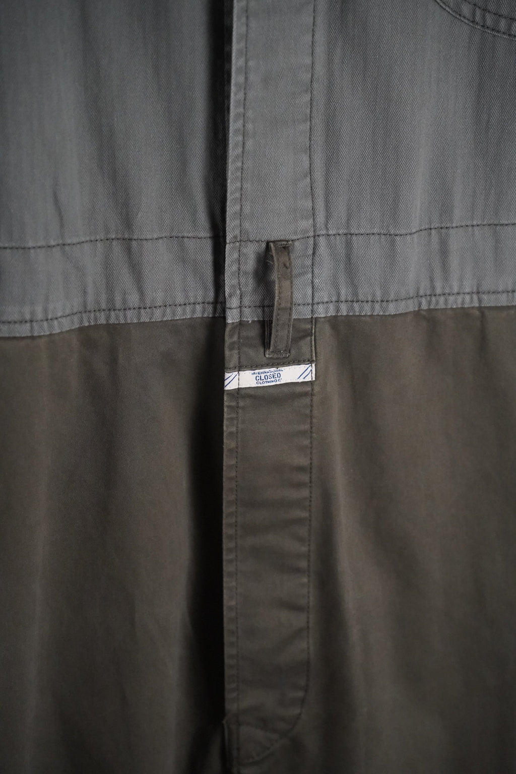 CLOSED x Nigel Cabourn Worker- Overall Jumpsuit Khaki Oliv Gr. M