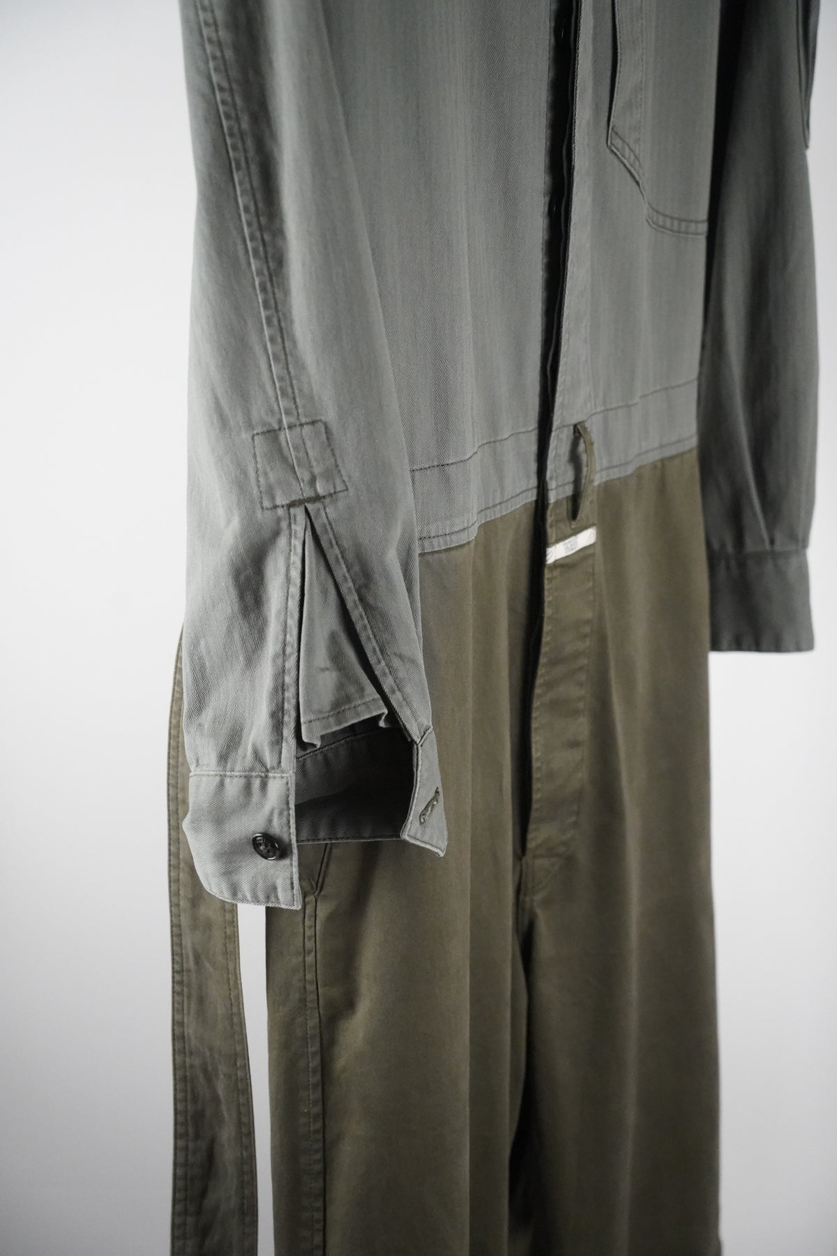 CLOSED x Nigel Cabourn Worker- Overall Jumpsuit Khaki Oliv Gr. M