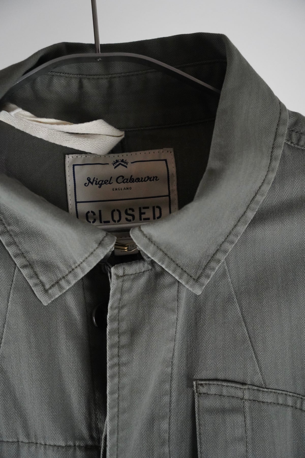 CLOSED x Nigel Cabourn Worker- Overall Jumpsuit Khaki Oliv Gr. M