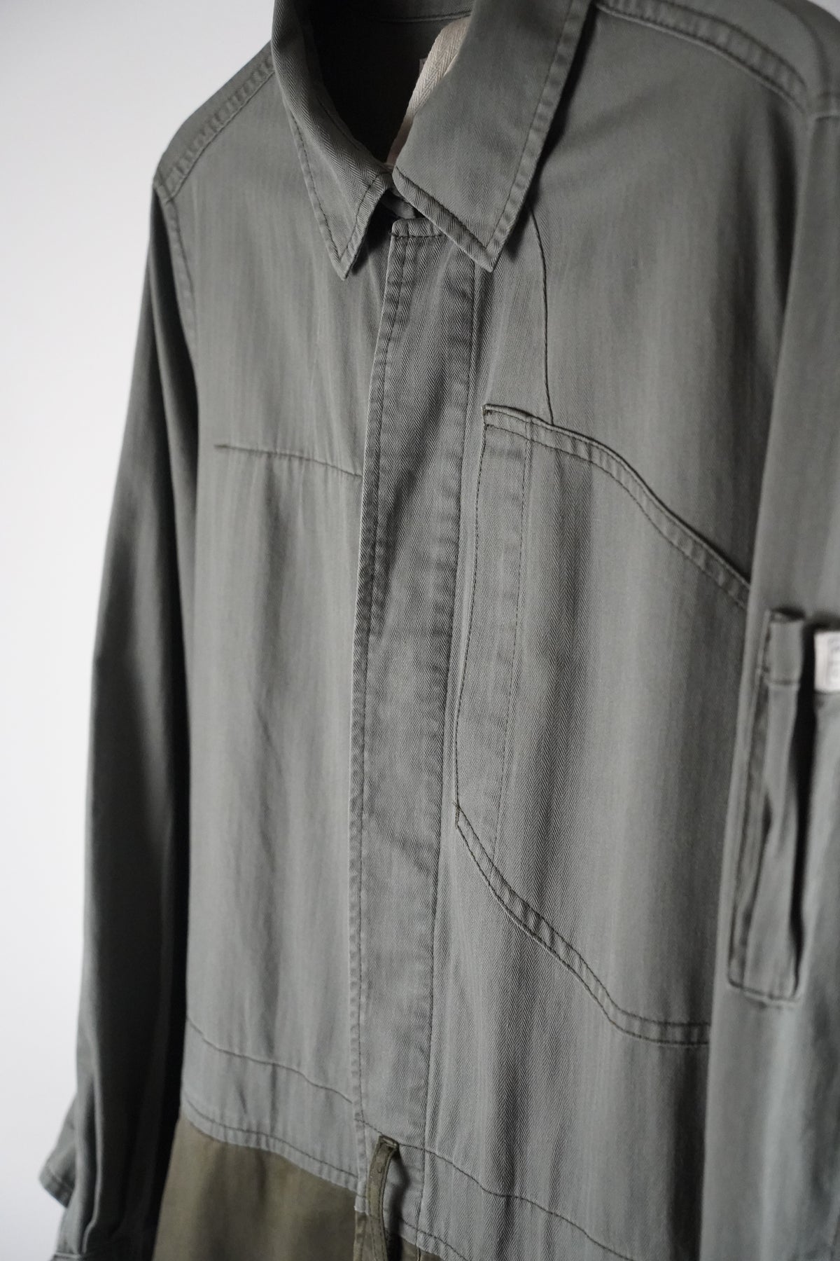 CLOSED x Nigel Cabourn Worker- Overall Jumpsuit Khaki Oliv Gr. M