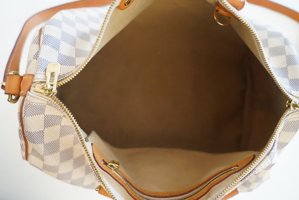 LOUIS VUITTON Speedy Bandoulière 35 Damier Azur Canvas Handtasche