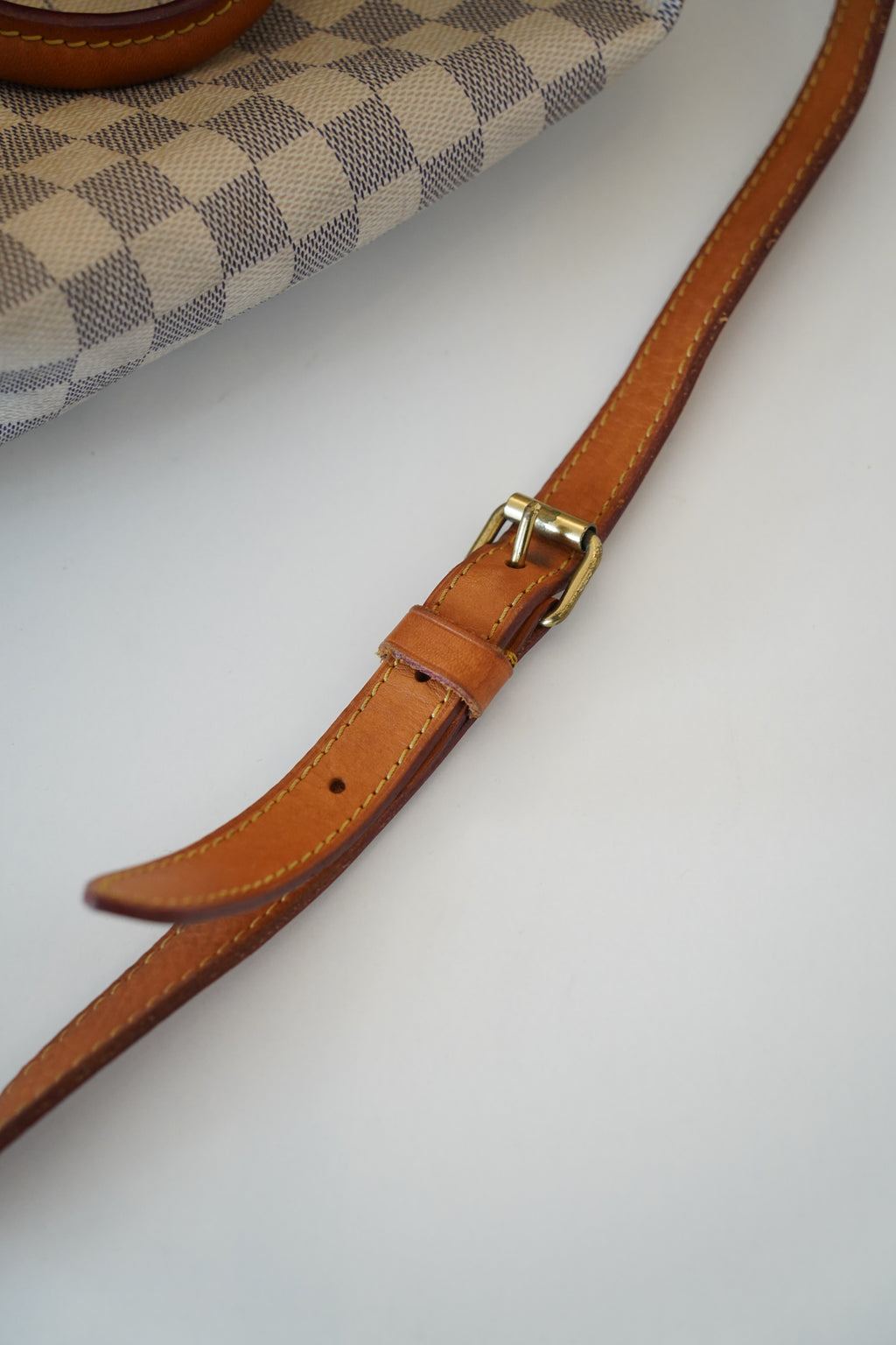 LOUIS VUITTON Speedy Bandoulière 35 Damier Azur Canvas Handtasche