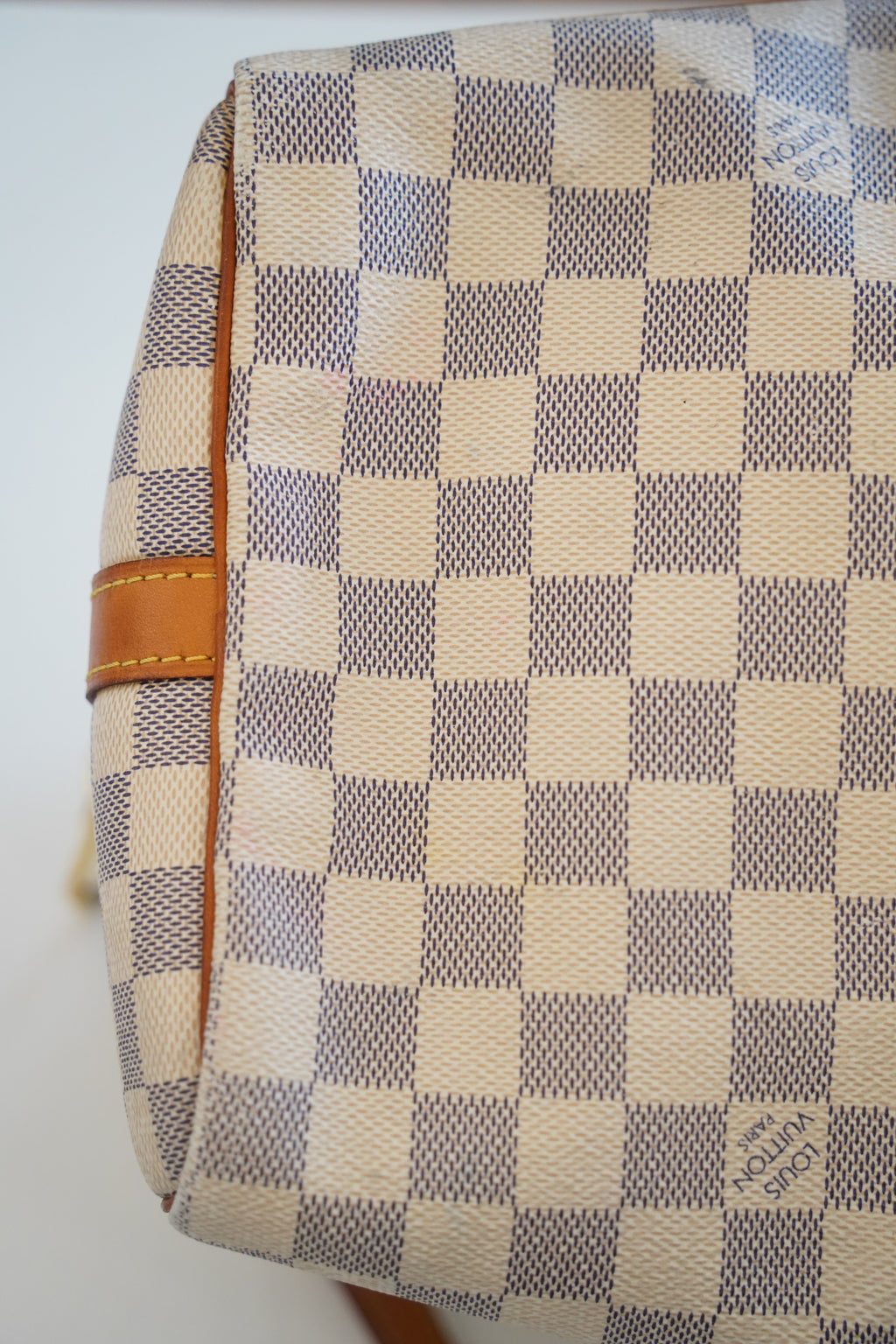 LOUIS VUITTON Speedy Bandoulière 35 Damier Azur Canvas Handtasche