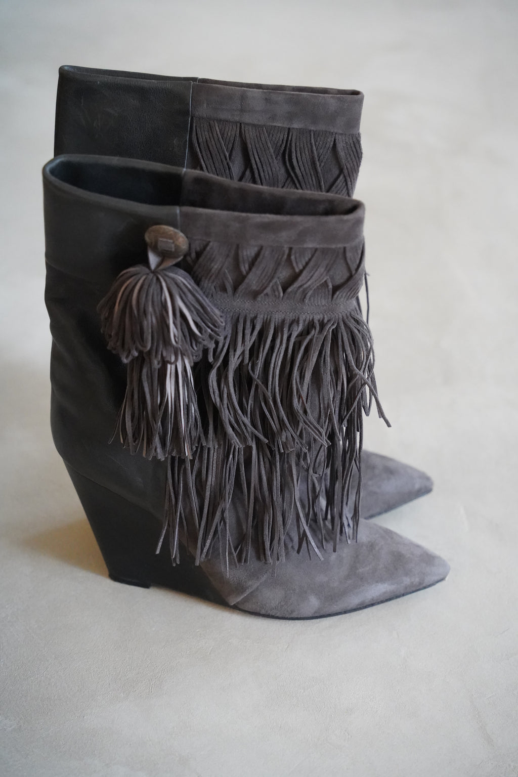 Isabel Marant Jacob Fringe-Boots  | Gr. 40