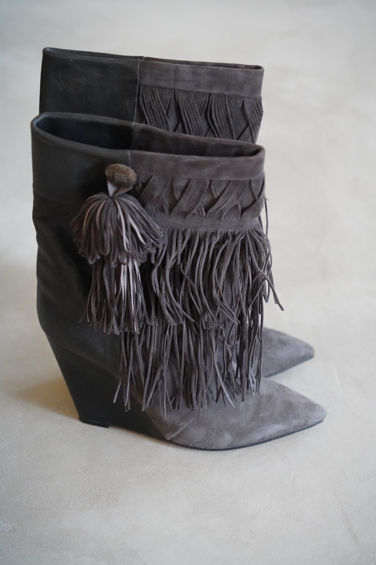 Isabel Marant Jacob Fringe-Boots  | Gr. 40