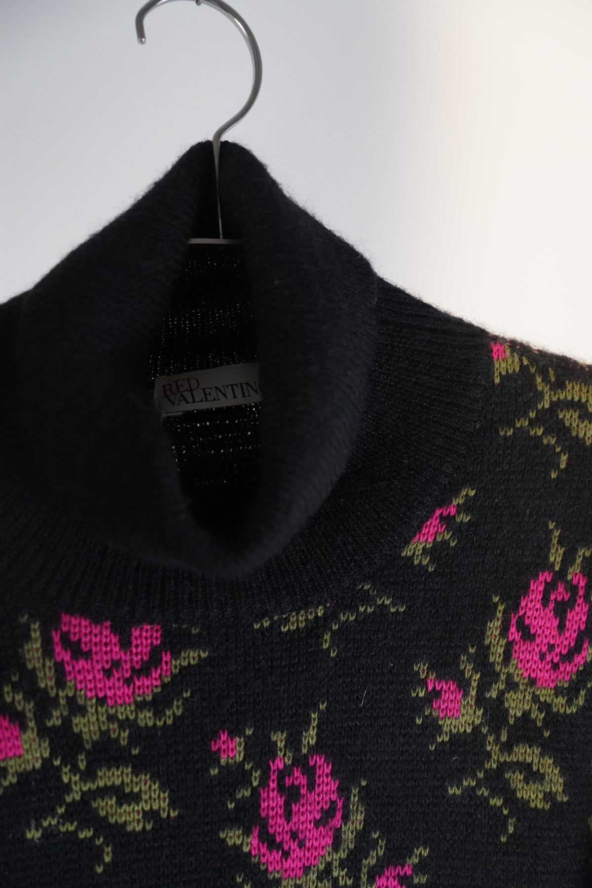 RED VALENTINO 'Pink Rose' Pullover | Gr. L