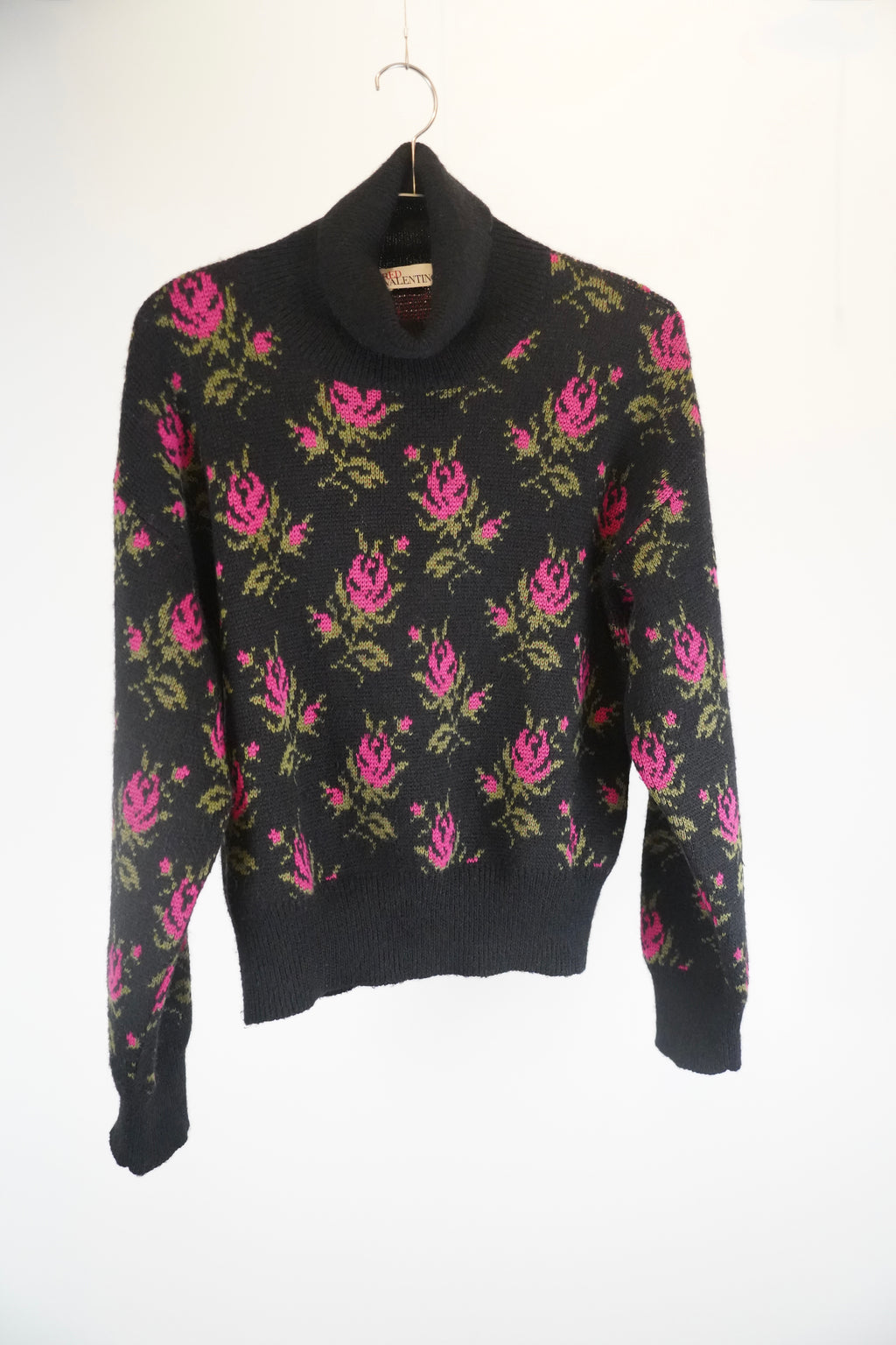 RED VALENTINO 'Pink Rose' Pullover | Gr. L