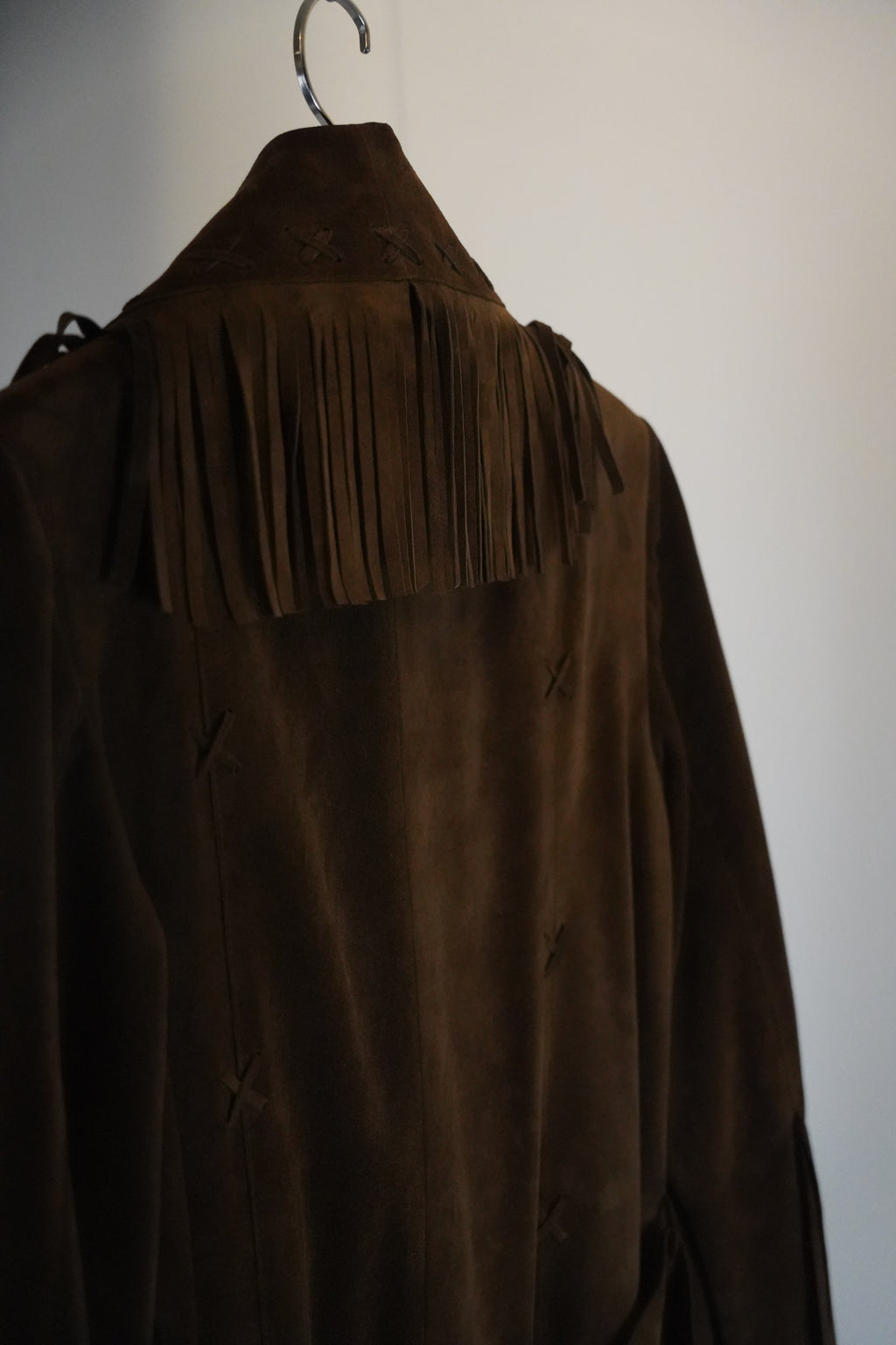CLONE Wildleder Mantel