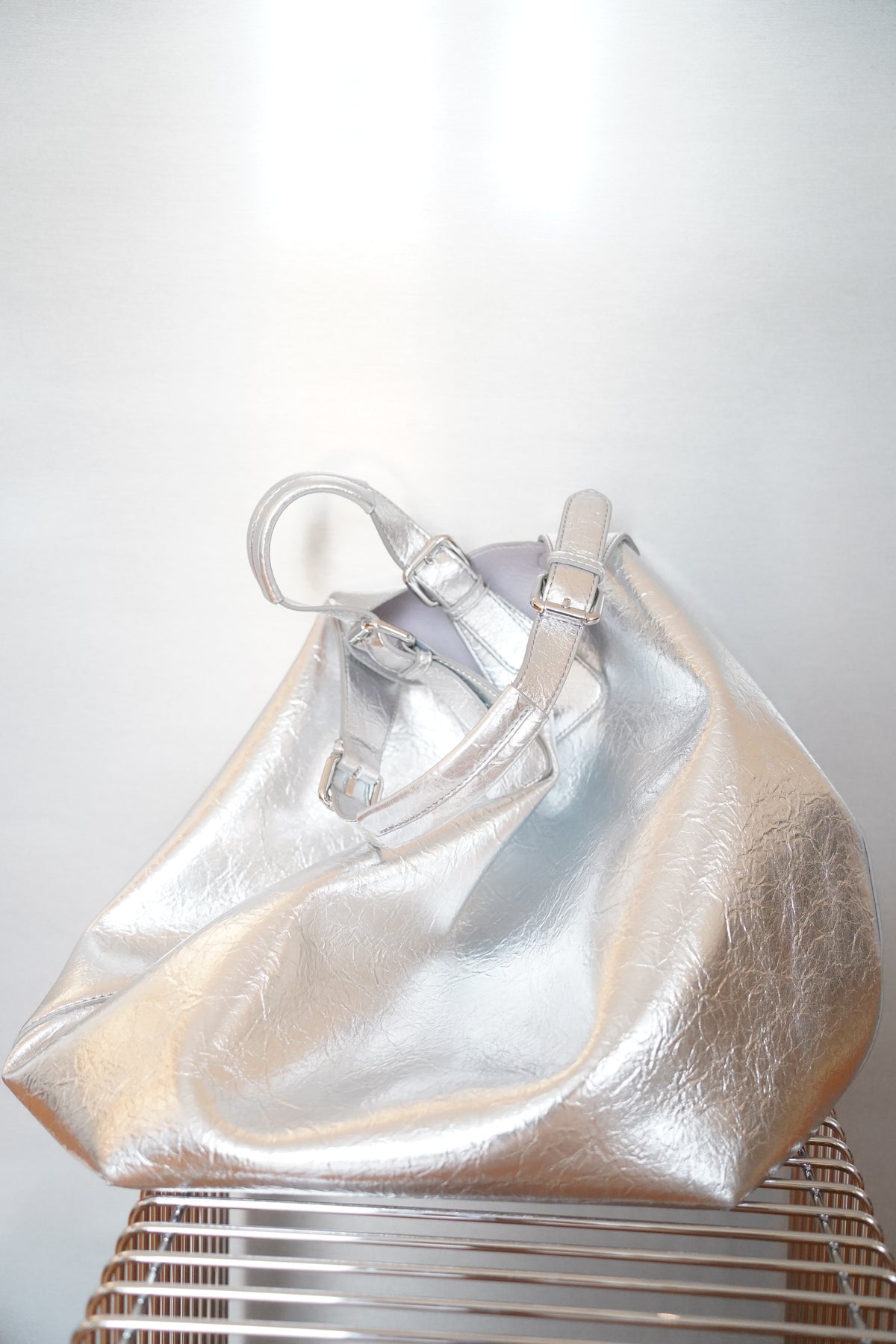 ESSENTIEL ANTWERP Metallic Shopper