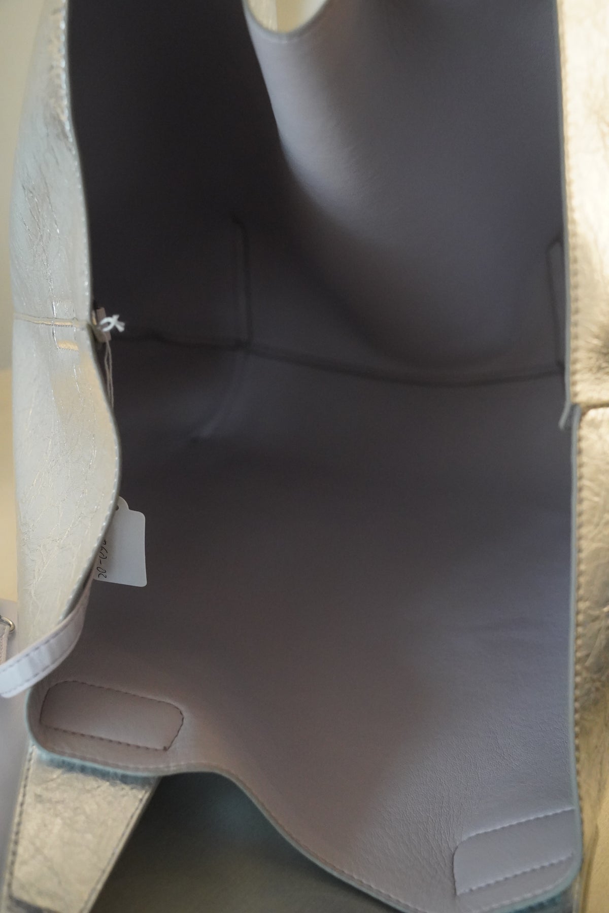 ESSENTIEL ANTWERP Metallic Shopper