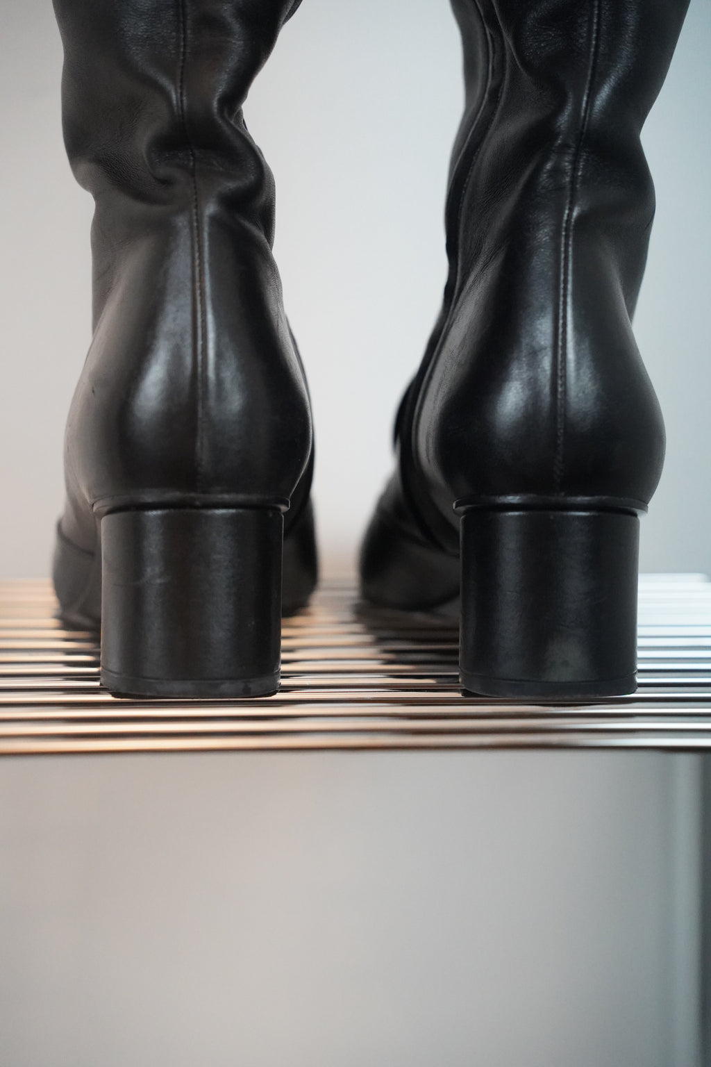 GUCCI Overknee -Lederstiefel | Gr. 38