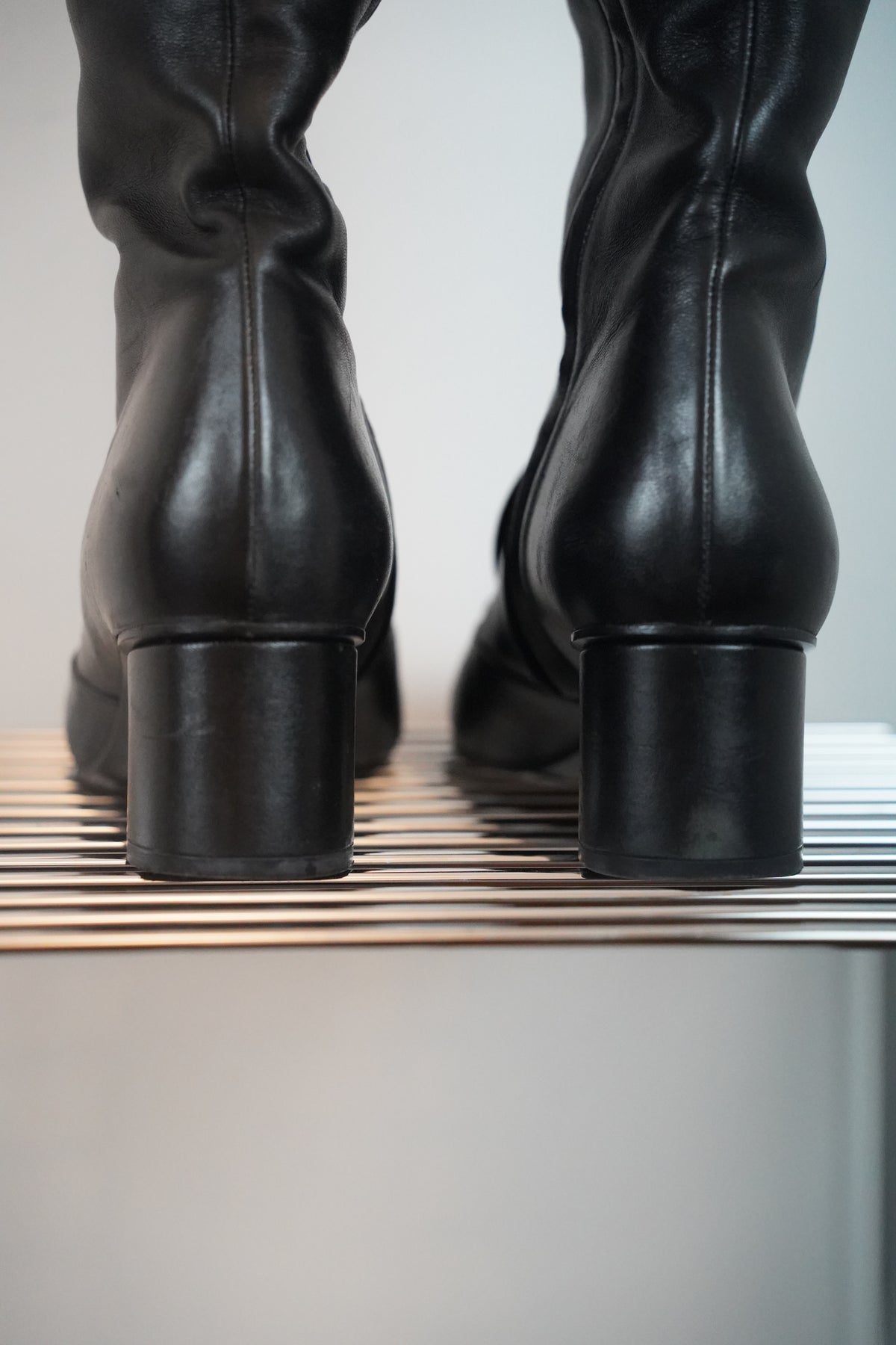 GUCCI Overknee -Lederstiefel | Gr. 38