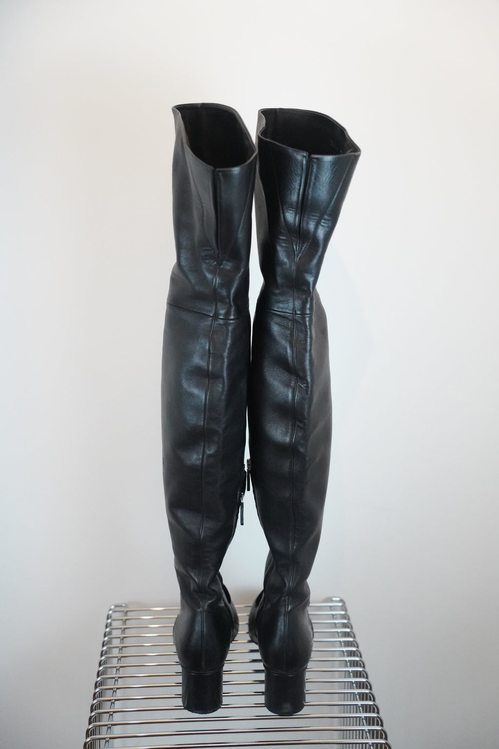 GUCCI Overknee -Lederstiefel | Gr. 38