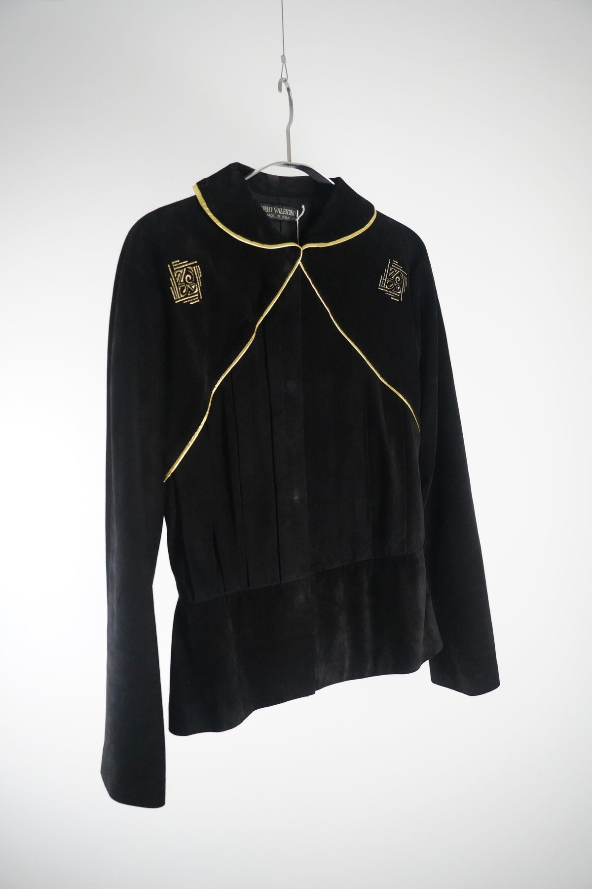 MARIO VALENTINO Vintage Wildlederjacke