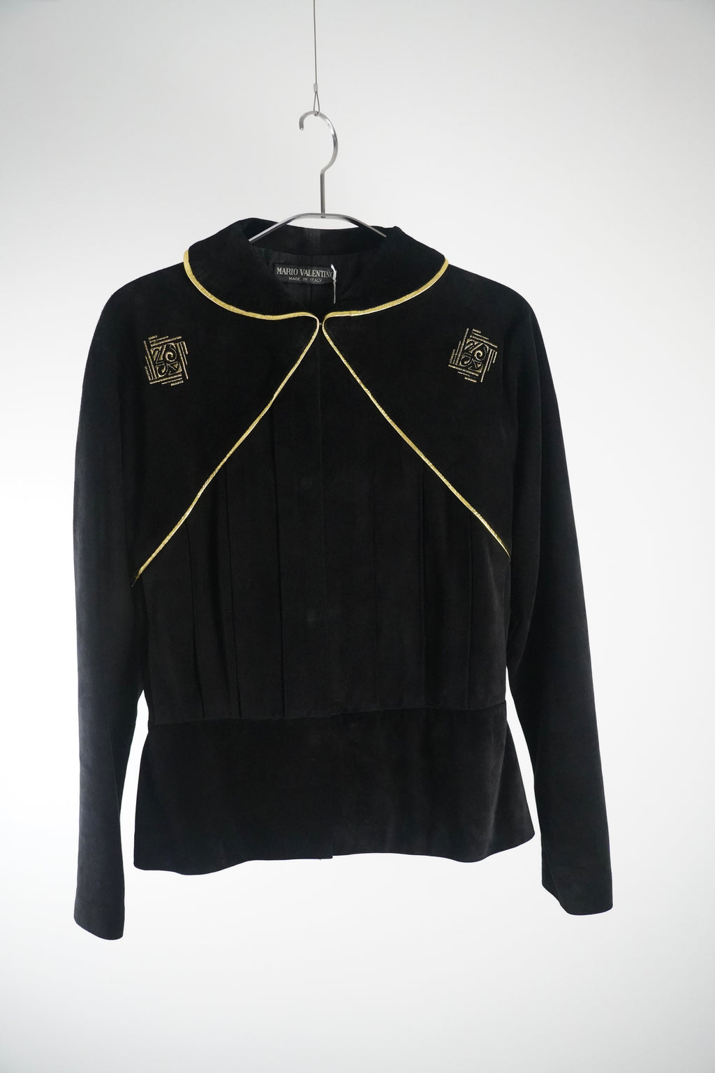 MARIO VALENTINO Vintage Wildlederjacke