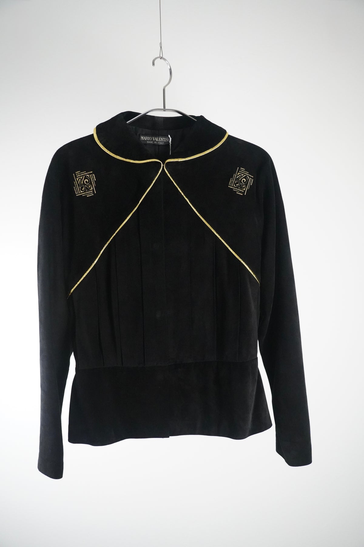 MARIO VALENTINO Vintage Wildlederjacke