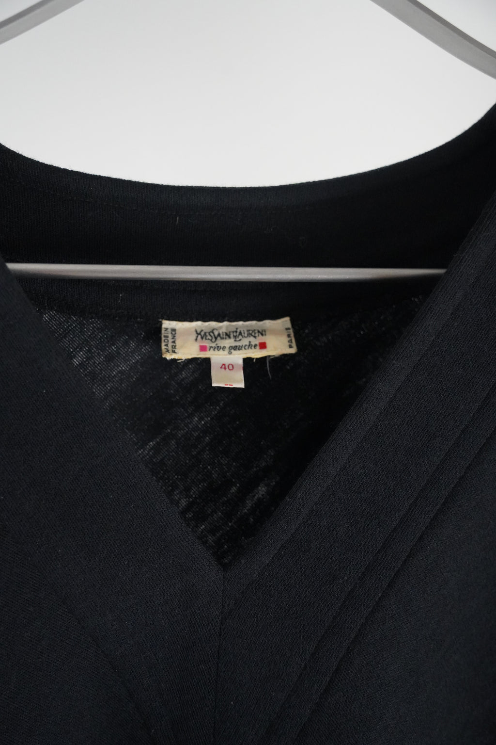 YVES SAINT LAURENT "rive gauche" Vintage- Feinstrick-Sweater | Gr. 40 (DE 36 S/38 M)
